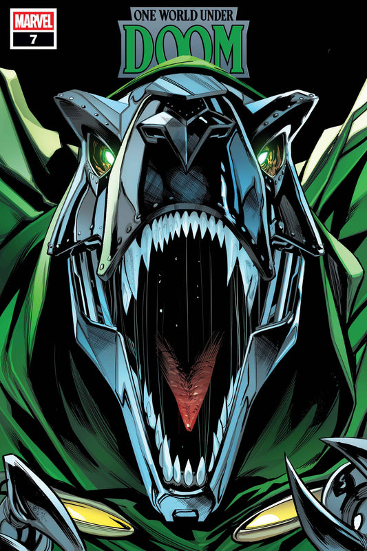 One World Under Doom #7 Geoff Shaw Doomasaur