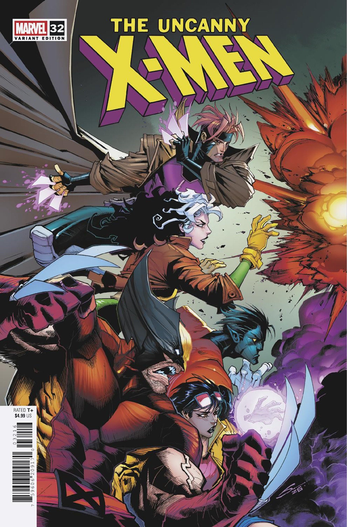 Uncanny X-Men #32 [1:25] Gerardo Sandoval
