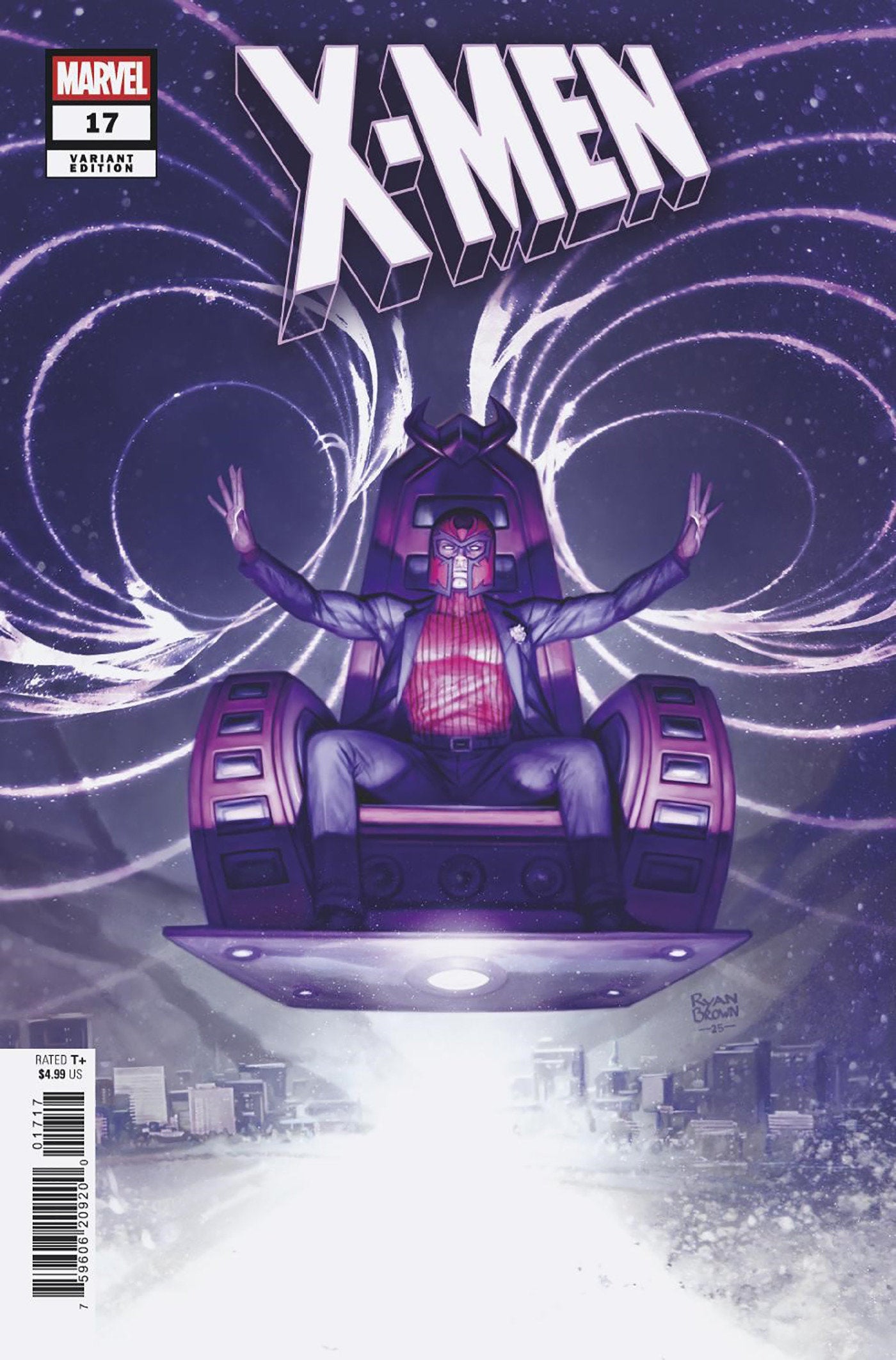 X-Men #17 Ryan Brown [1:25] Variant