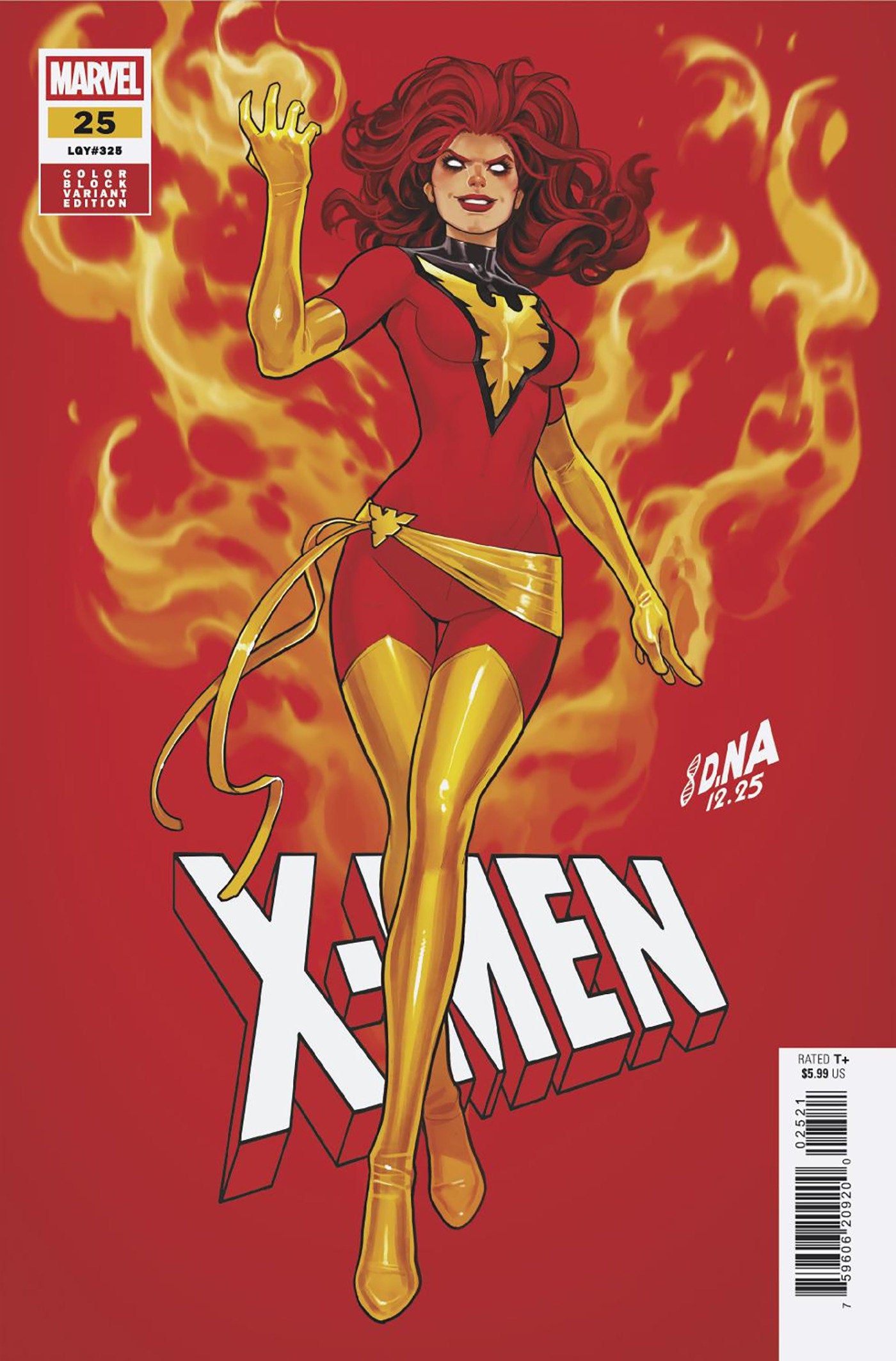 X-Men #25 David Nakayama Color Block Red