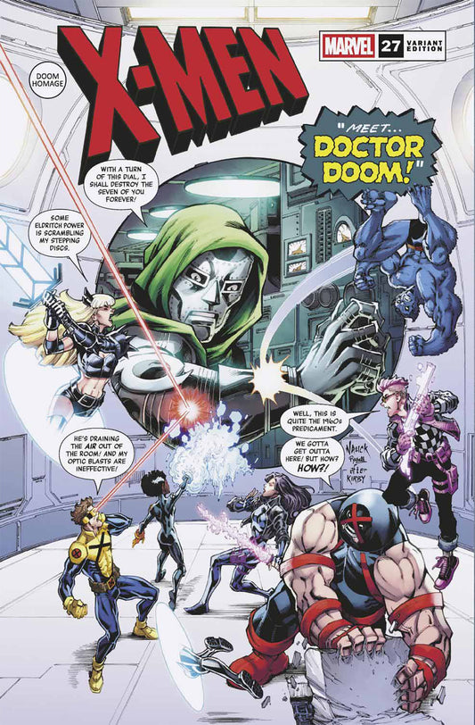 X-Men #27 Todd Nauck Doom Homage