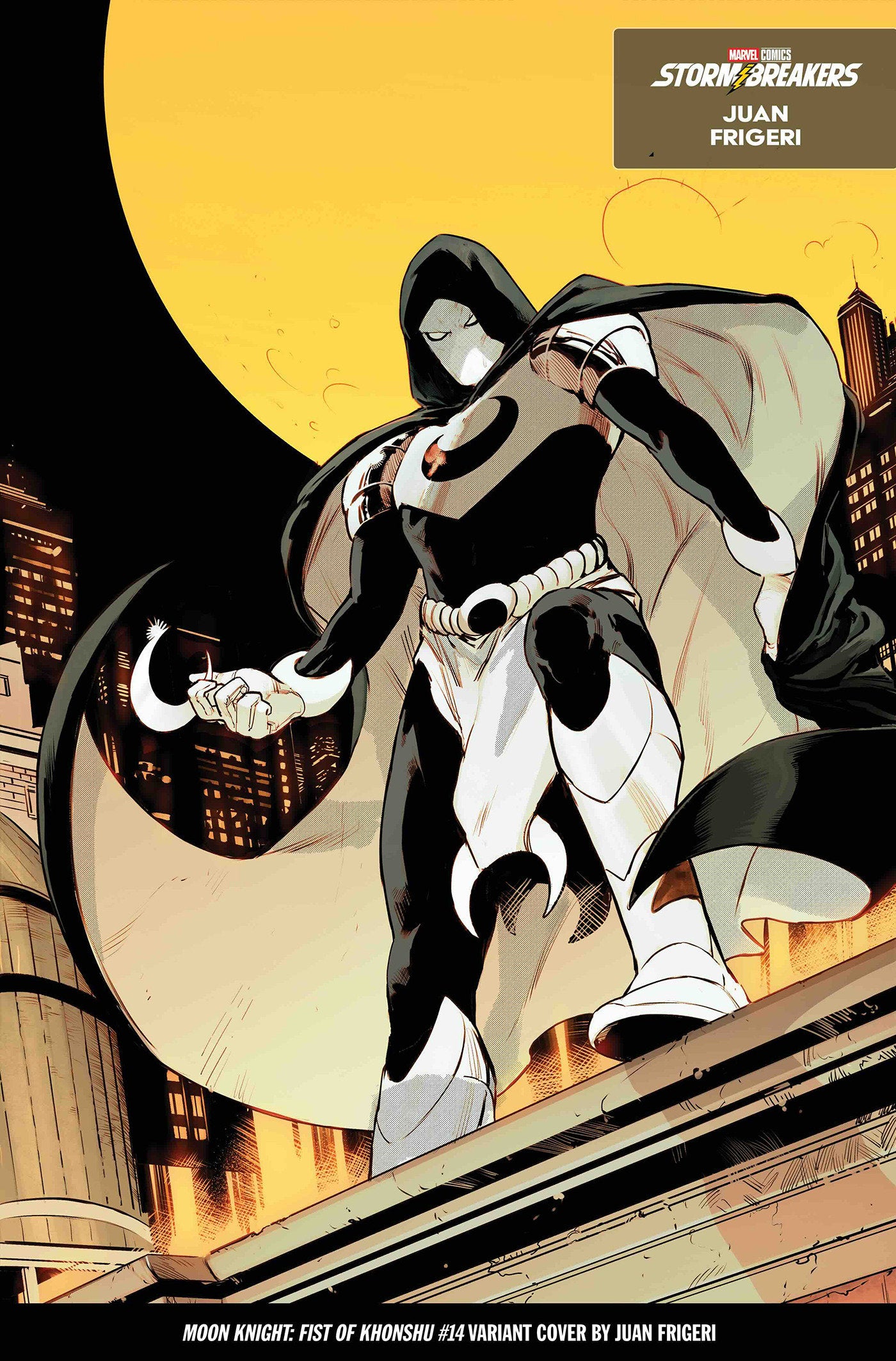 Moon Knight: Fist Of Khonshu #14 Juan Frigeri Chaos Costume