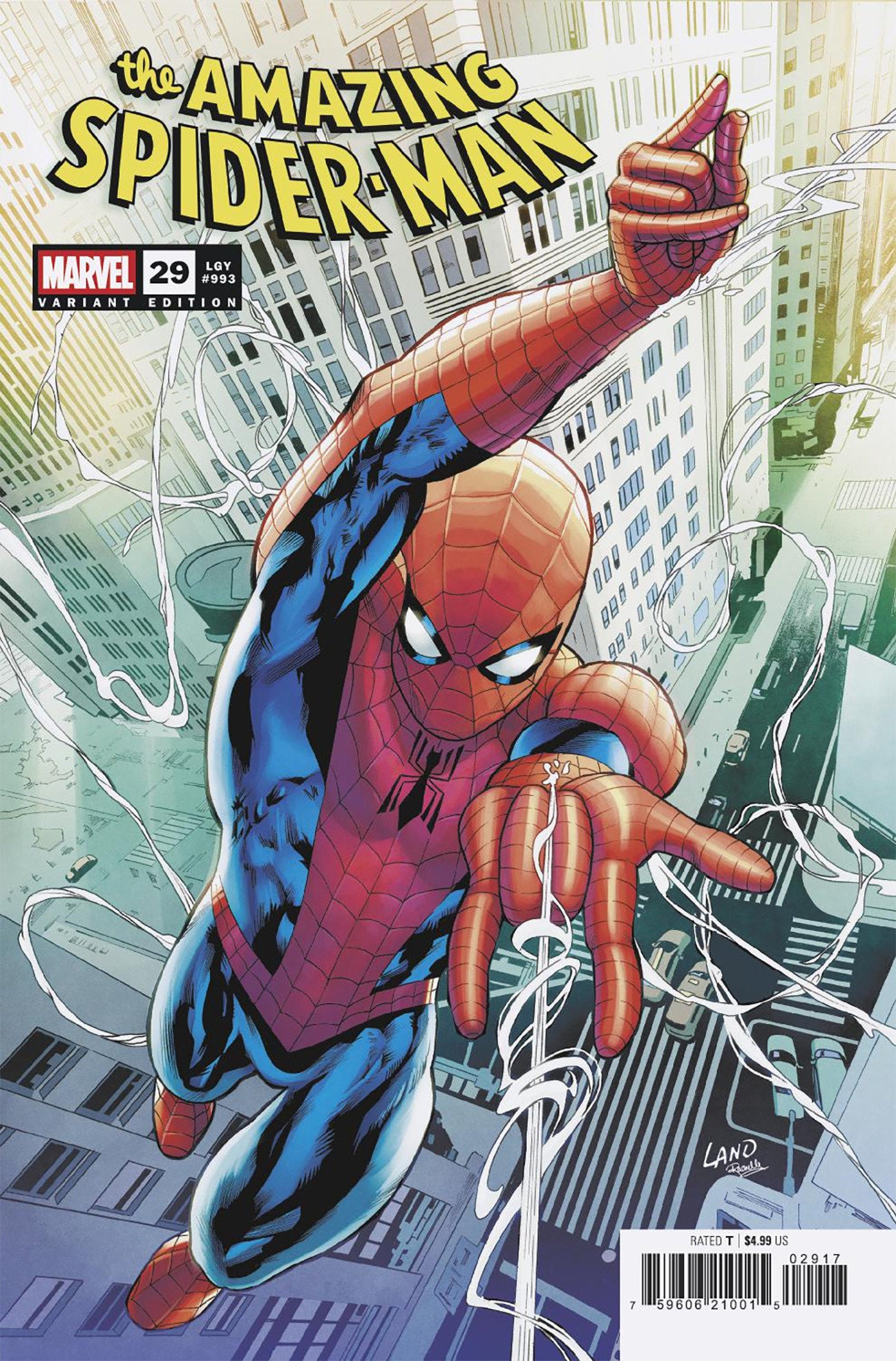 Amazing Spider-Man #29 [1:25] Greg Land