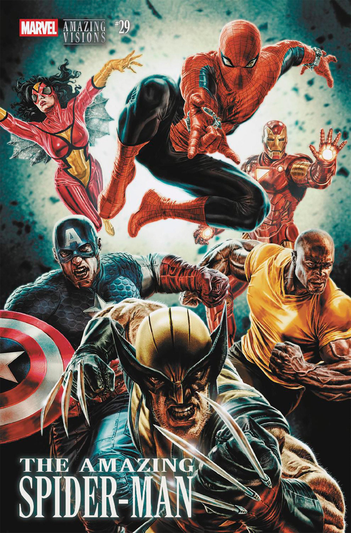 Amazing Spider-Man #29 Lee Bermejo Amazing Visions