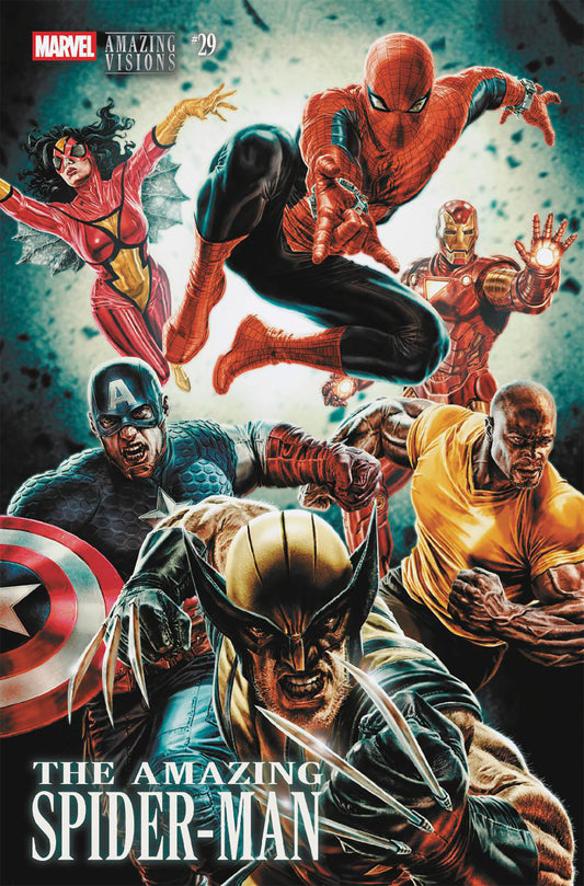 Amazing Spider-Man #29 Lee Bermejo Amazing Visions