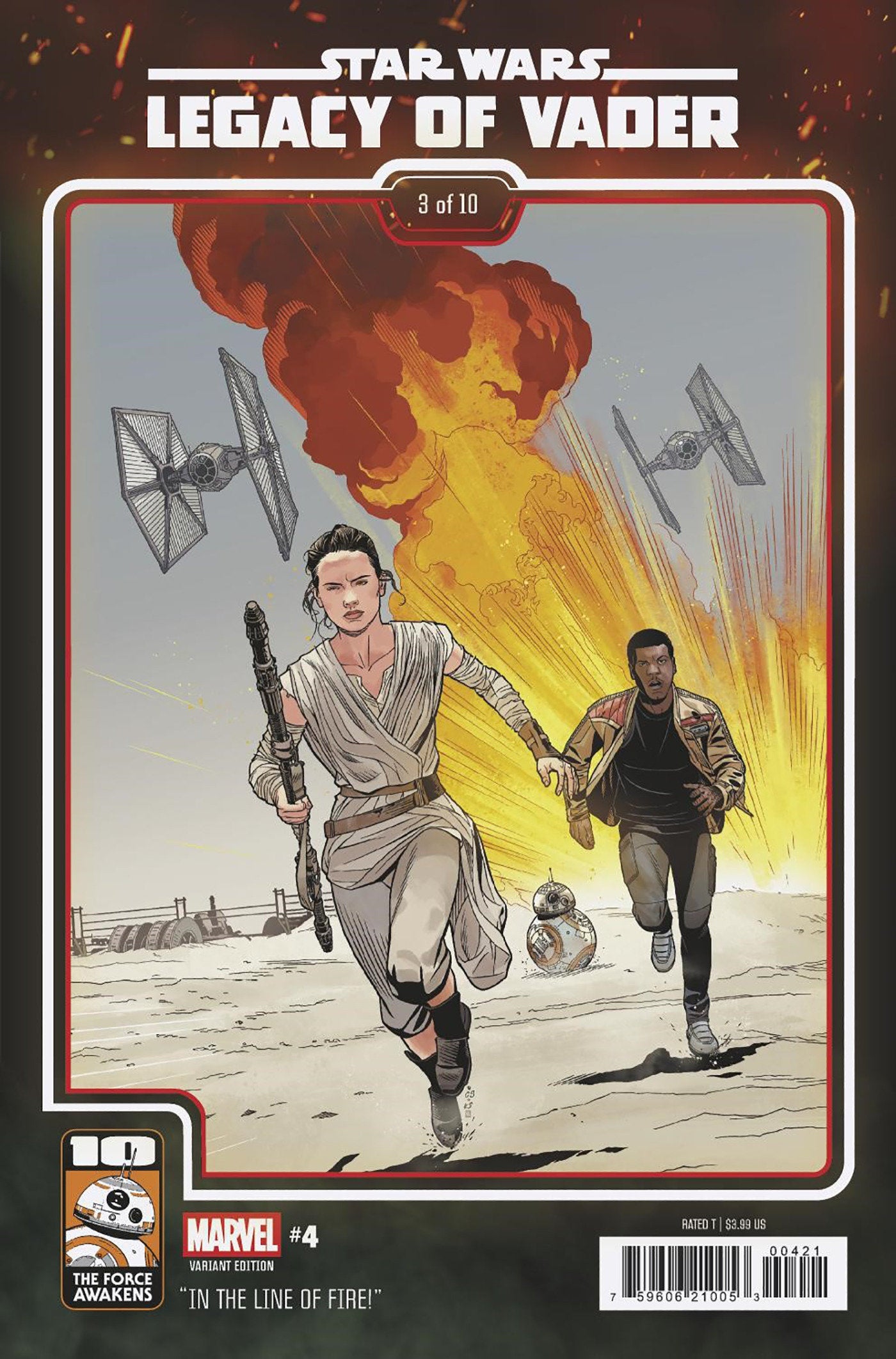 Star Wars: Legacy Of Vader #4 Sprouse Force Awakens 10th Anniv.