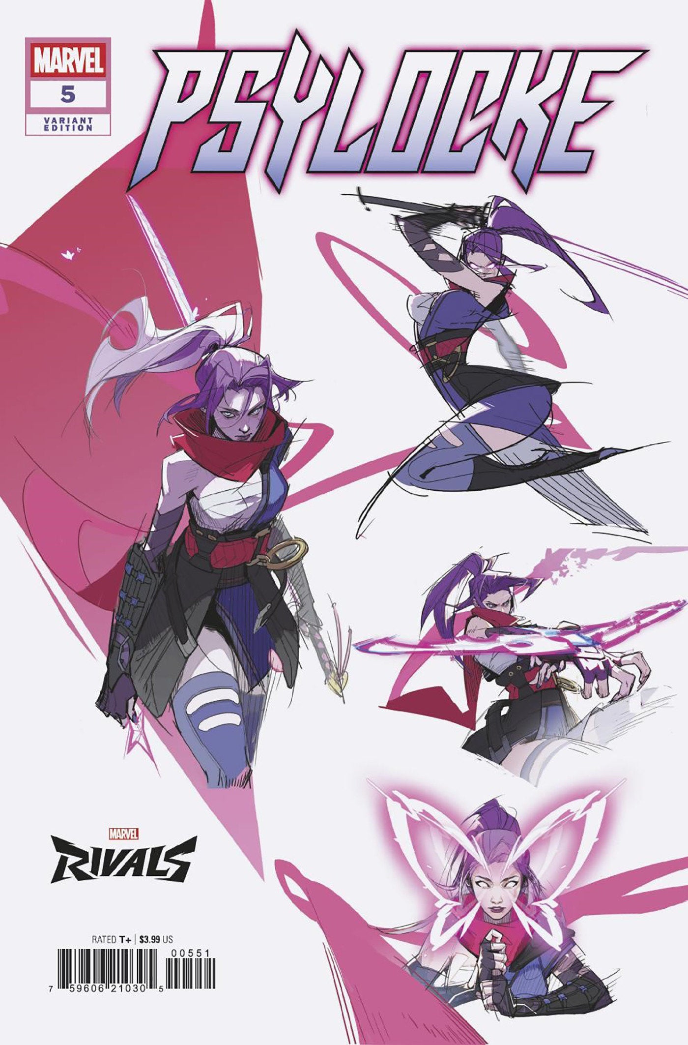 Psylocke #5 Netease Games Marvel Rivals