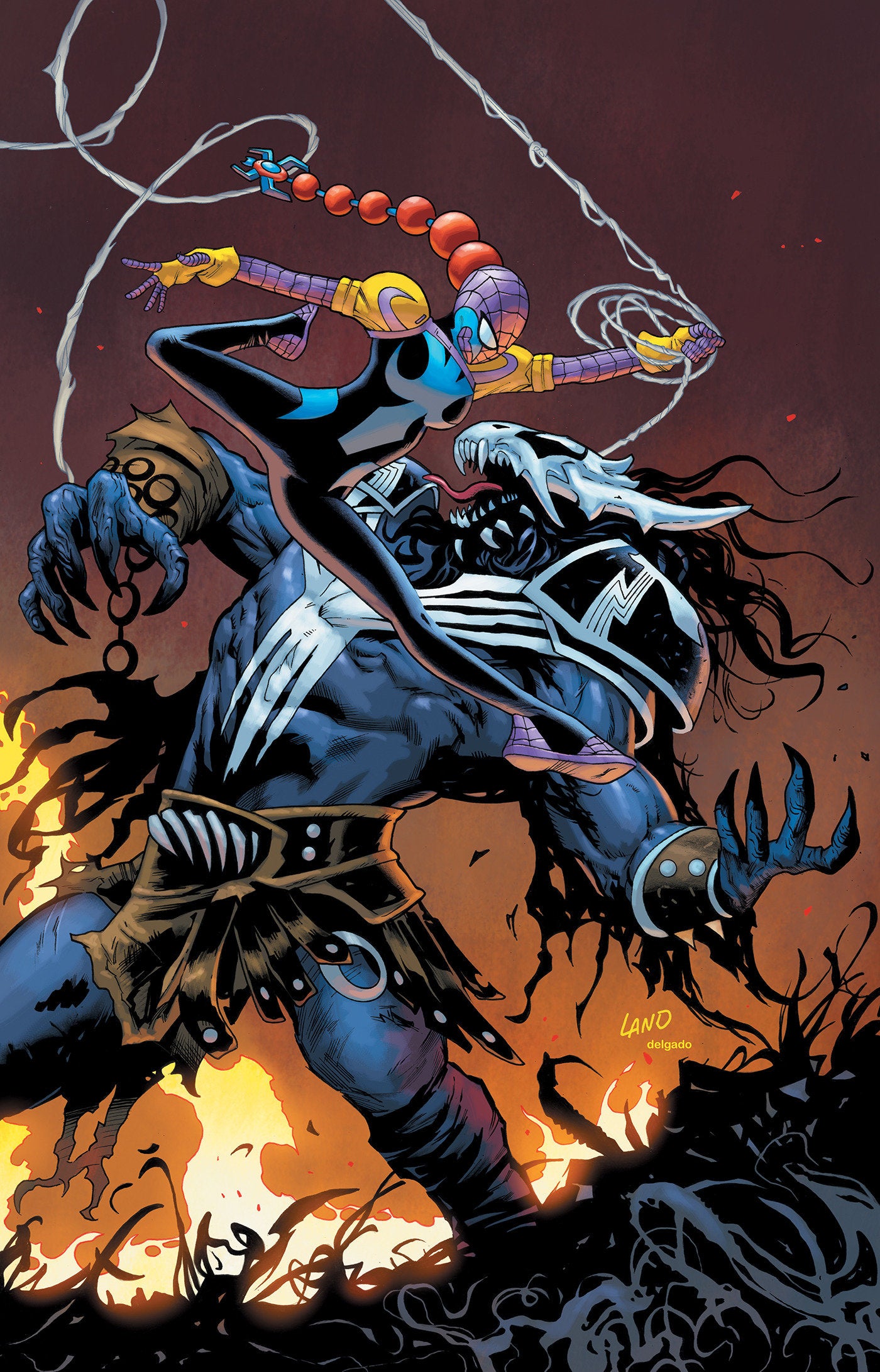 Spider-Verse vs. Venomverse #1 Greg Land [1:50] Virgin
