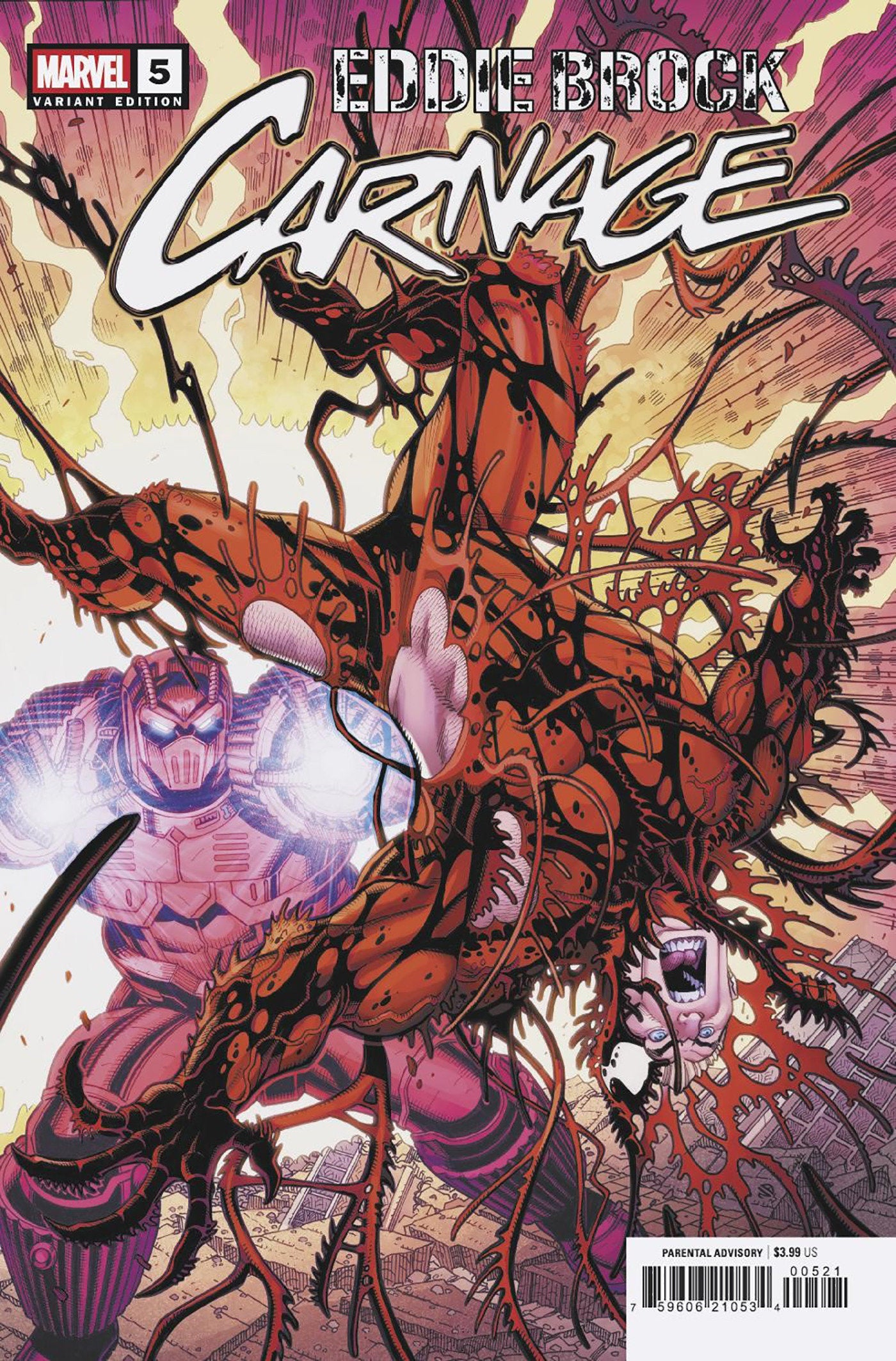 Eddie Brock: Carnage #5 Nick Bradshaw Bring On The Bad Guys