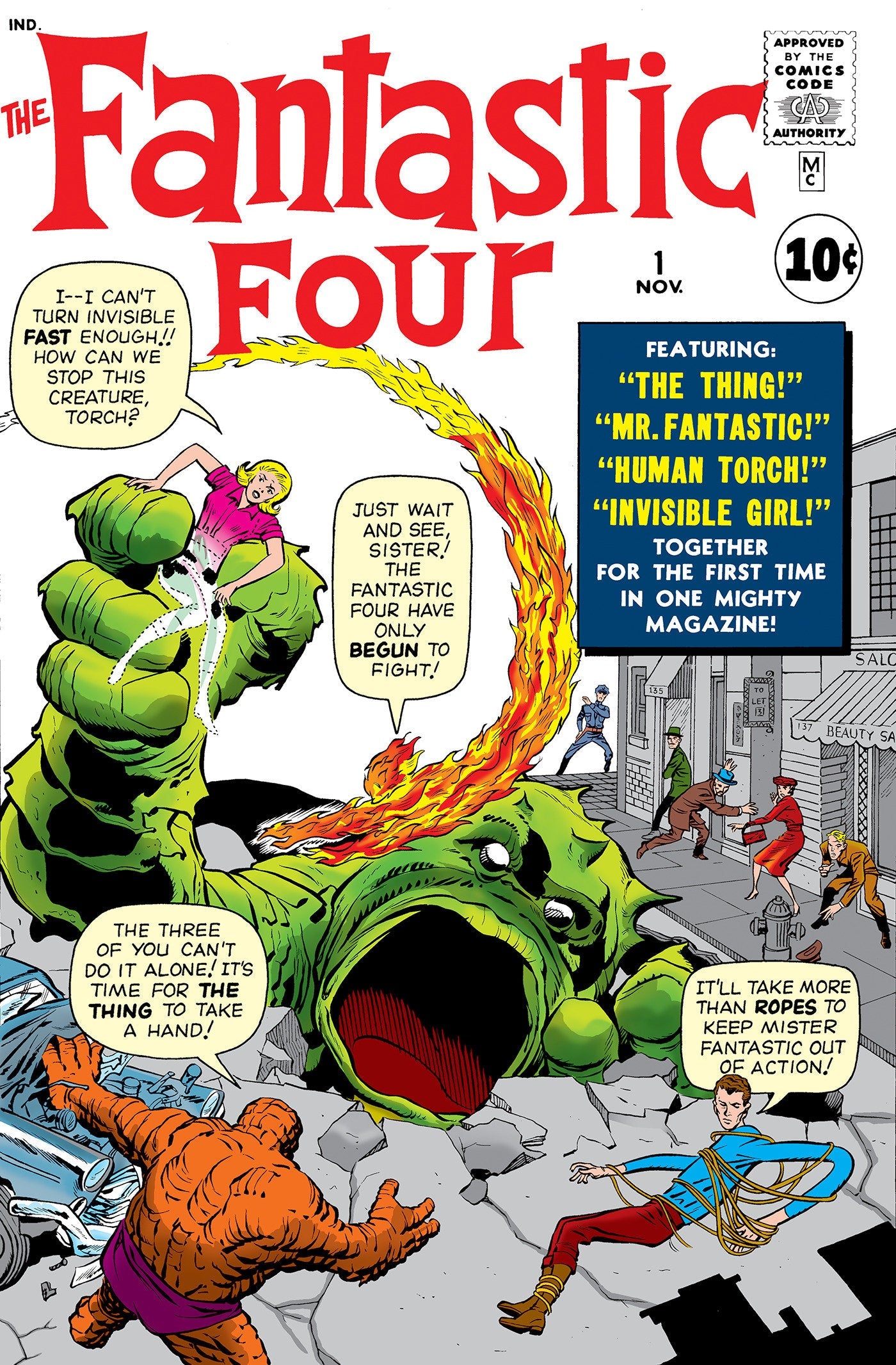 [FOIL] Fantastic Four #1 Facsimile Edition Foil Variant [New Printing] Cb