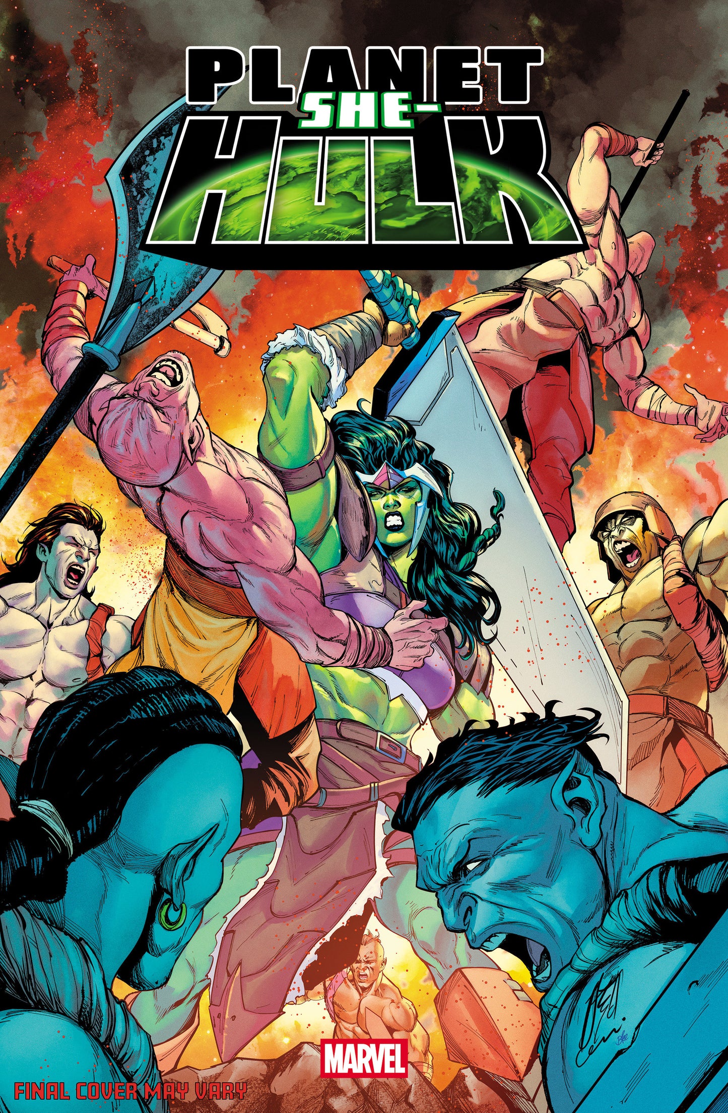 Planet She Hulk #5 Stefano Caselli