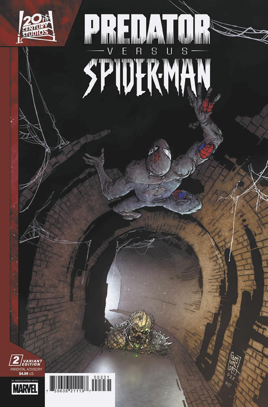 Predator vs. Spider-Man #2 Giuseppe Camuncoli Variant (05/28/25)