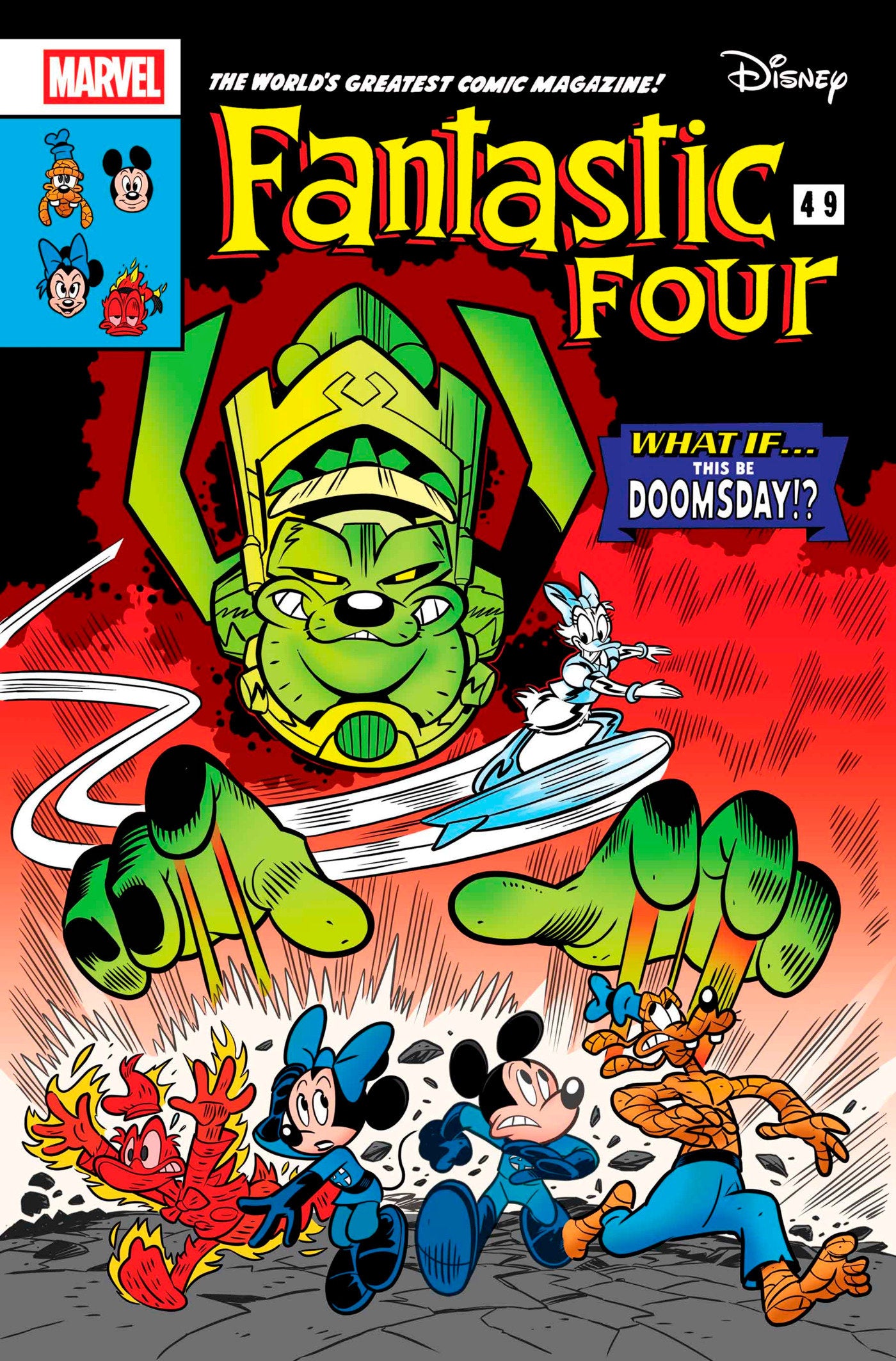 Fantastic Four #1 Lorenzo Disney What If? Homage