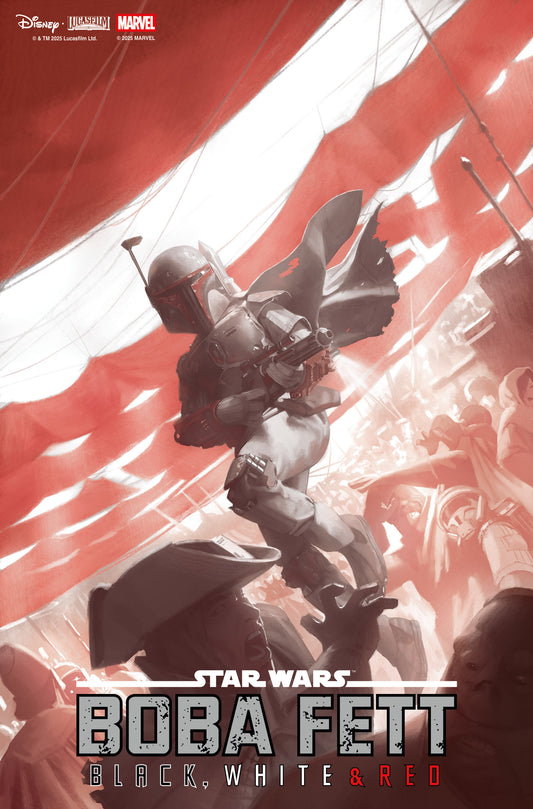 Star Wars: Boba Fett Black, White & Red #2 Miguel Mercado