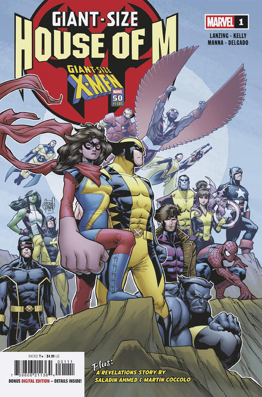 Giant-Size House Of M #1 Adam Kubert Main Cover (07/16/25)