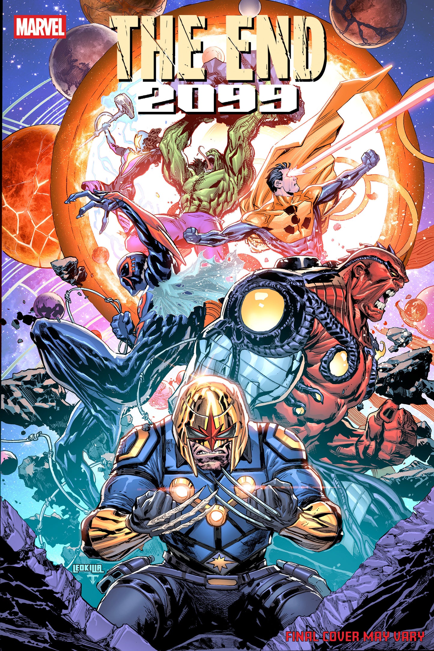 The End 2099 #4 Ken Lashley Battle