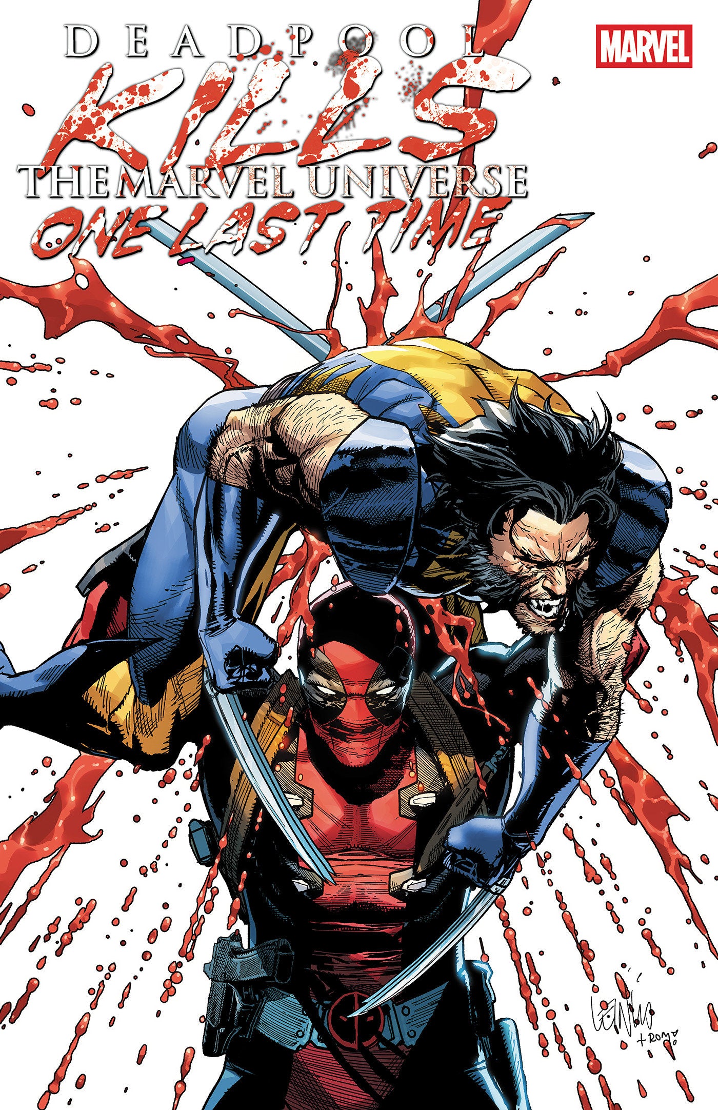 Deadpool Kills The Marvel Universe One Last Time #1 Leinil Yu FOIL