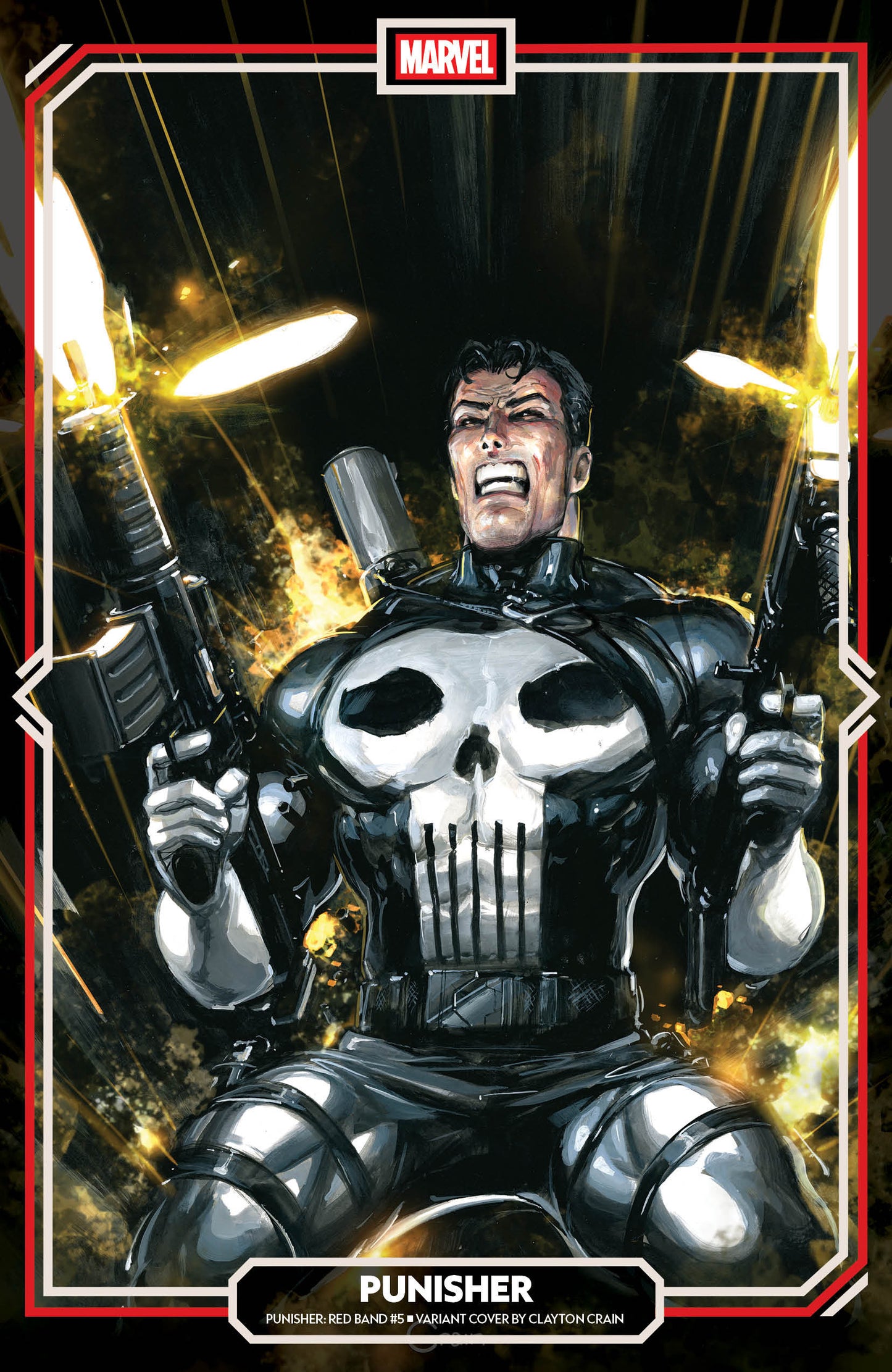 Punisher: Red Band #5 Clayton Crain Polybagged]