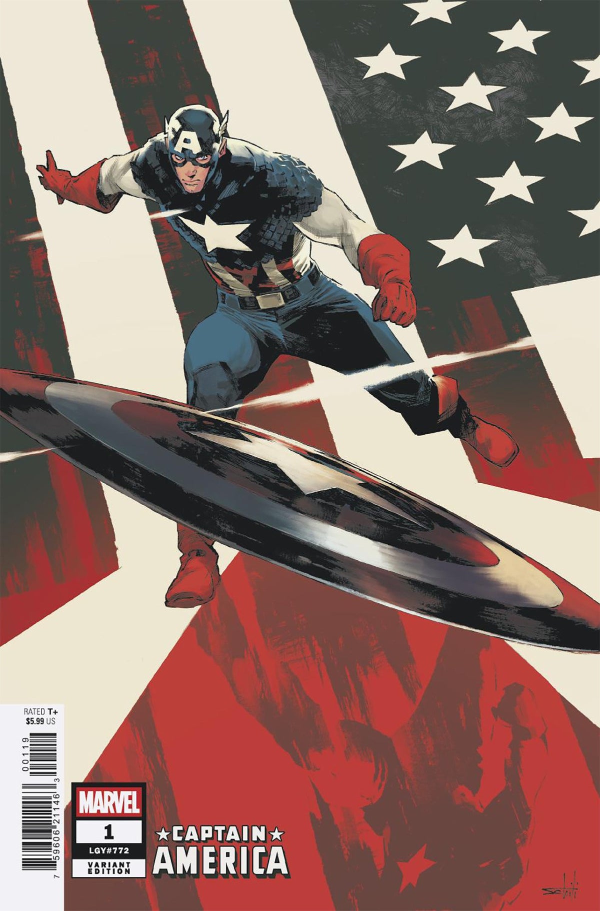 Captain America #1 Valerio Schiti [1:25]
