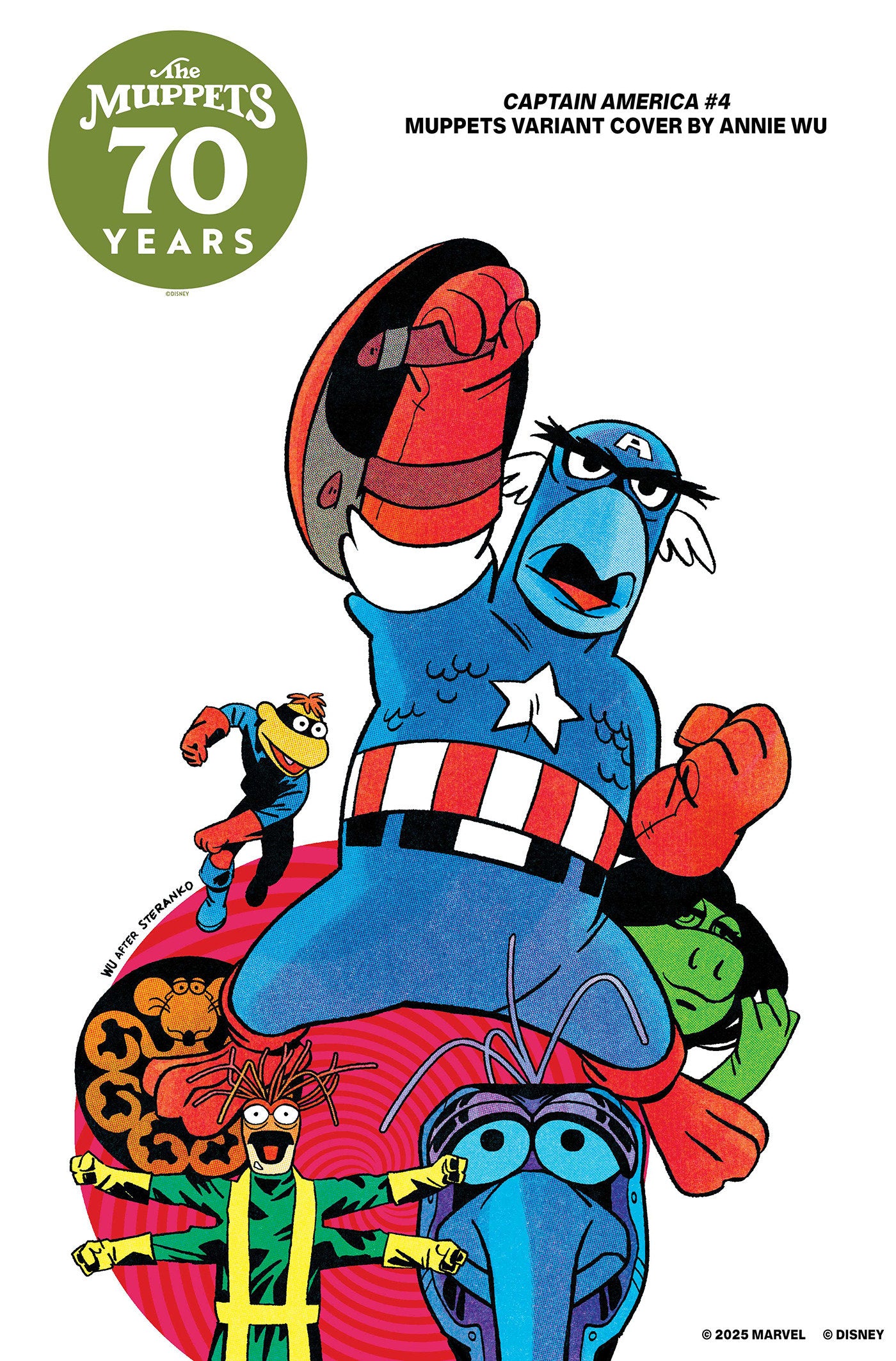 Captain America #4 Annie Wu Muppets (10/15/25)