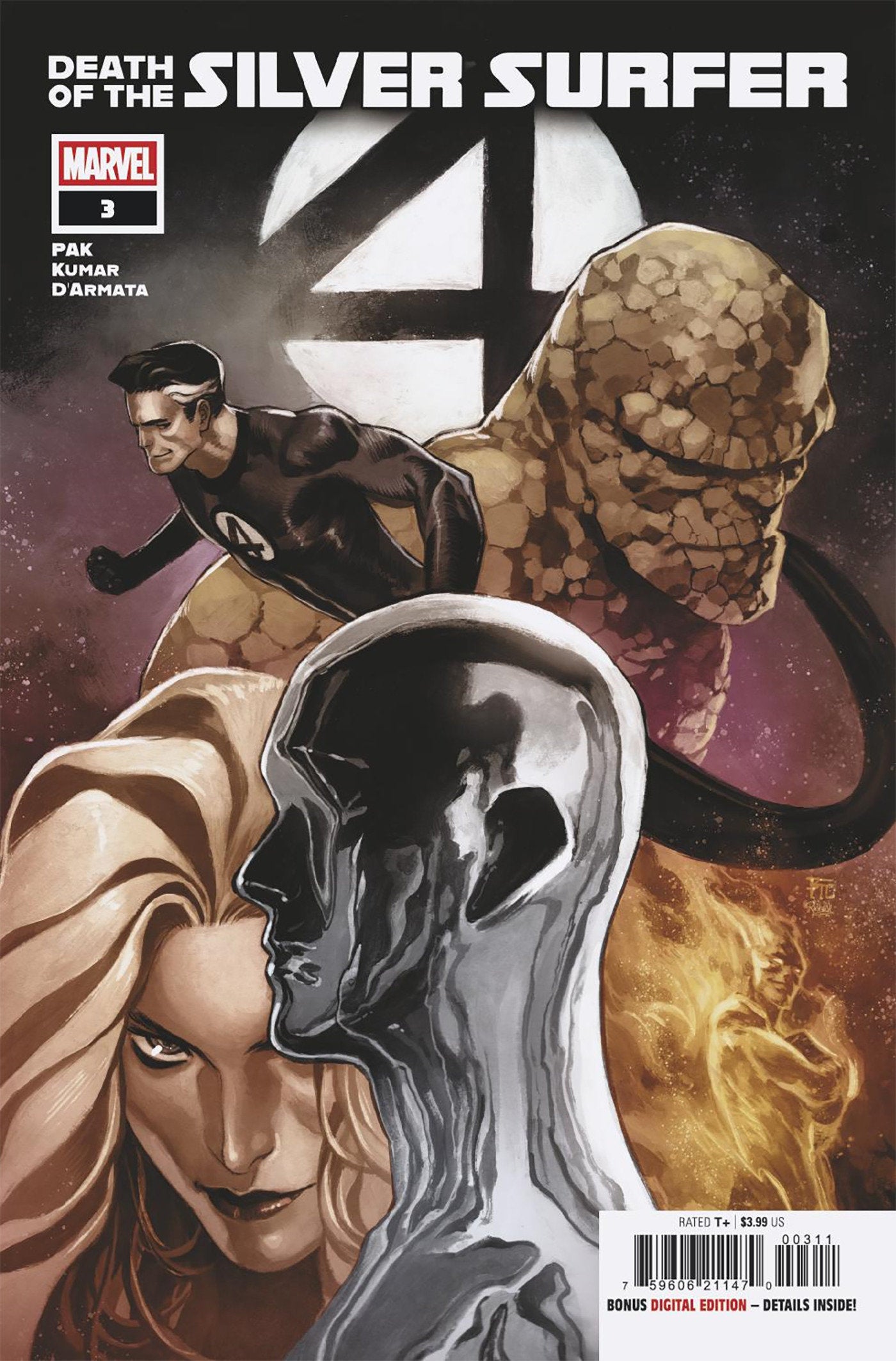 Death Of The Silver Surfer #3 Dike Ruan Main Cover