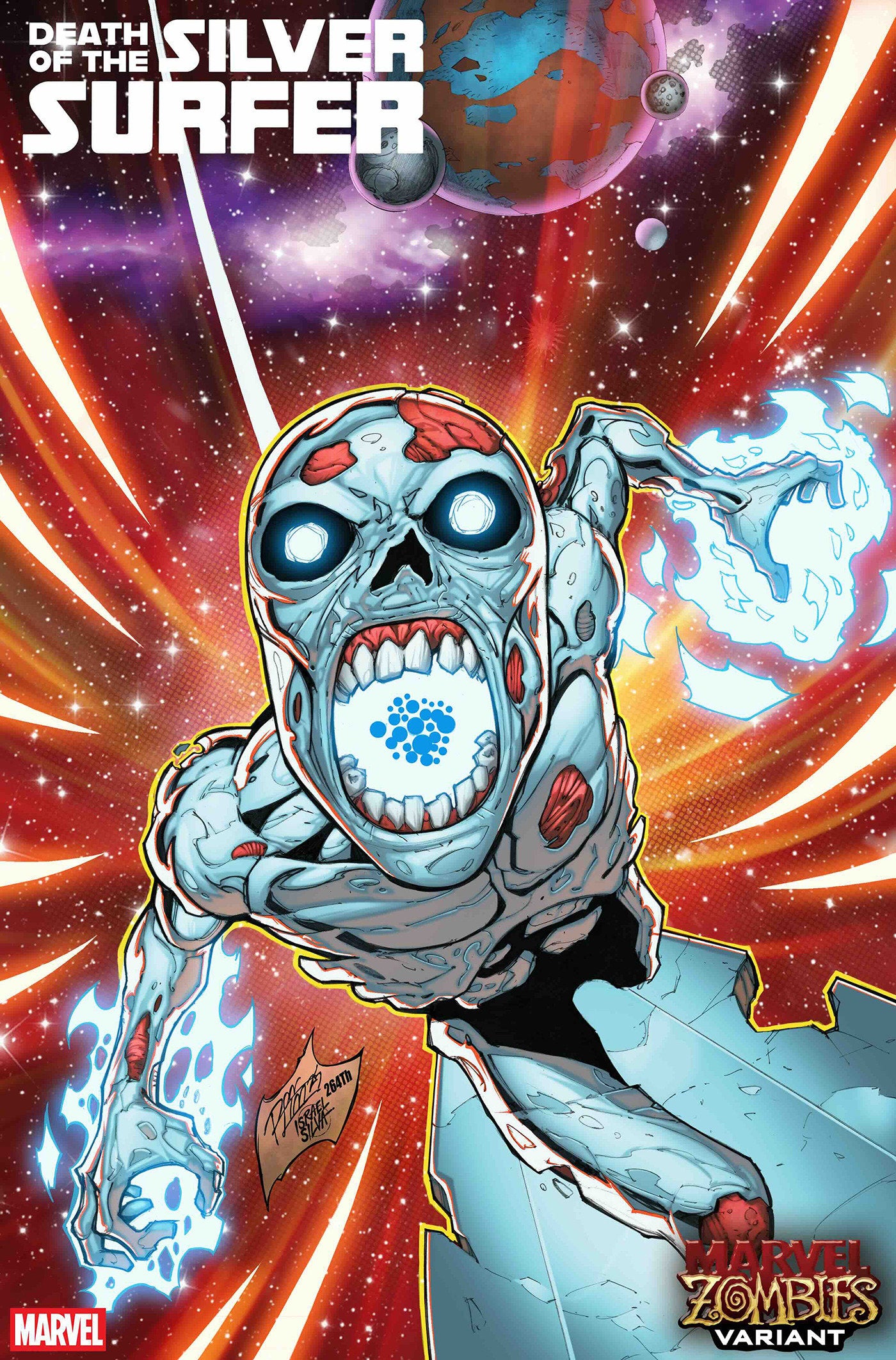 Death Of The Silver Surfer #5 Ron Lim Marvel Zombies