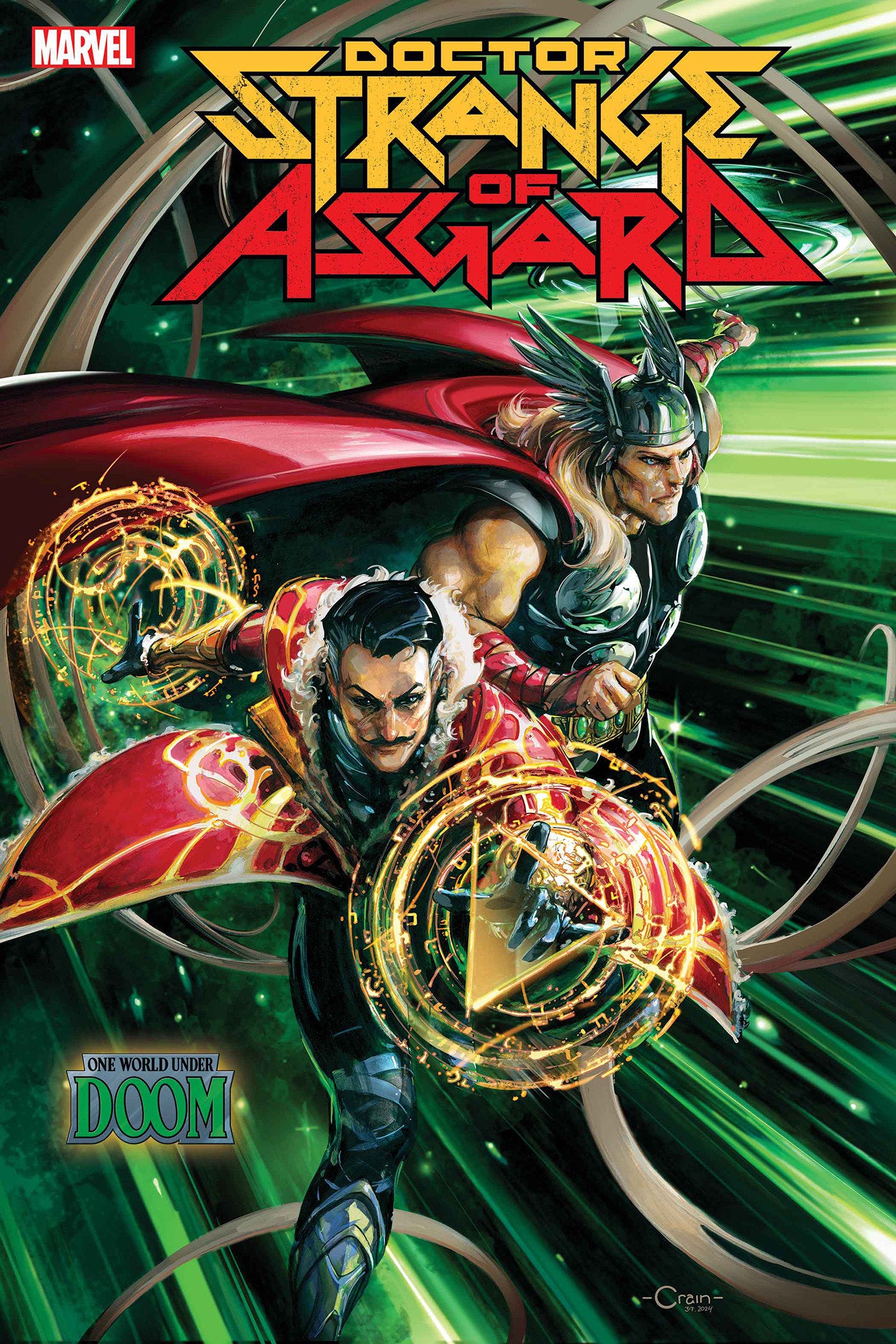Doctor Strange Of Asgard #1 Clayton Crain