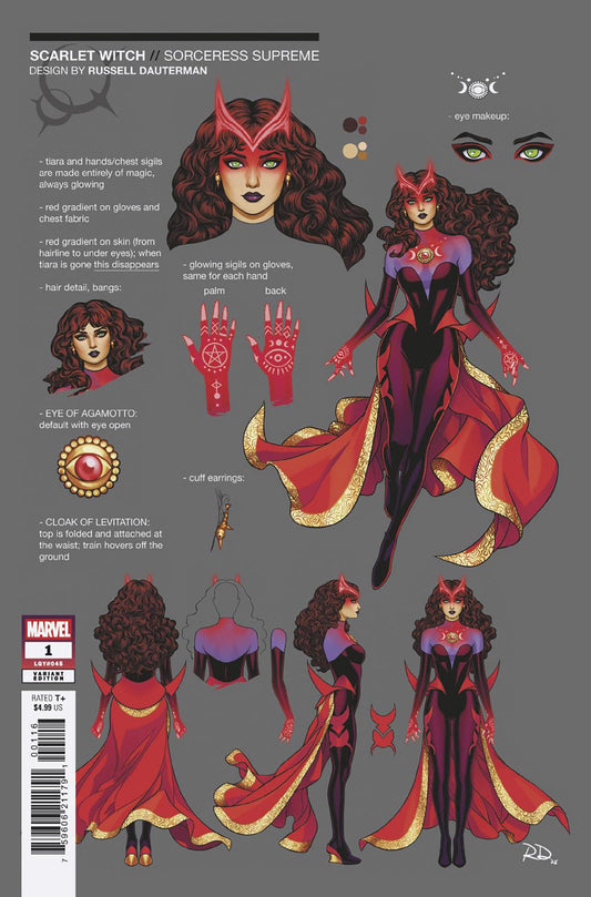 Sorcerer Supreme #1 Russell Dauterman [1:10] Design