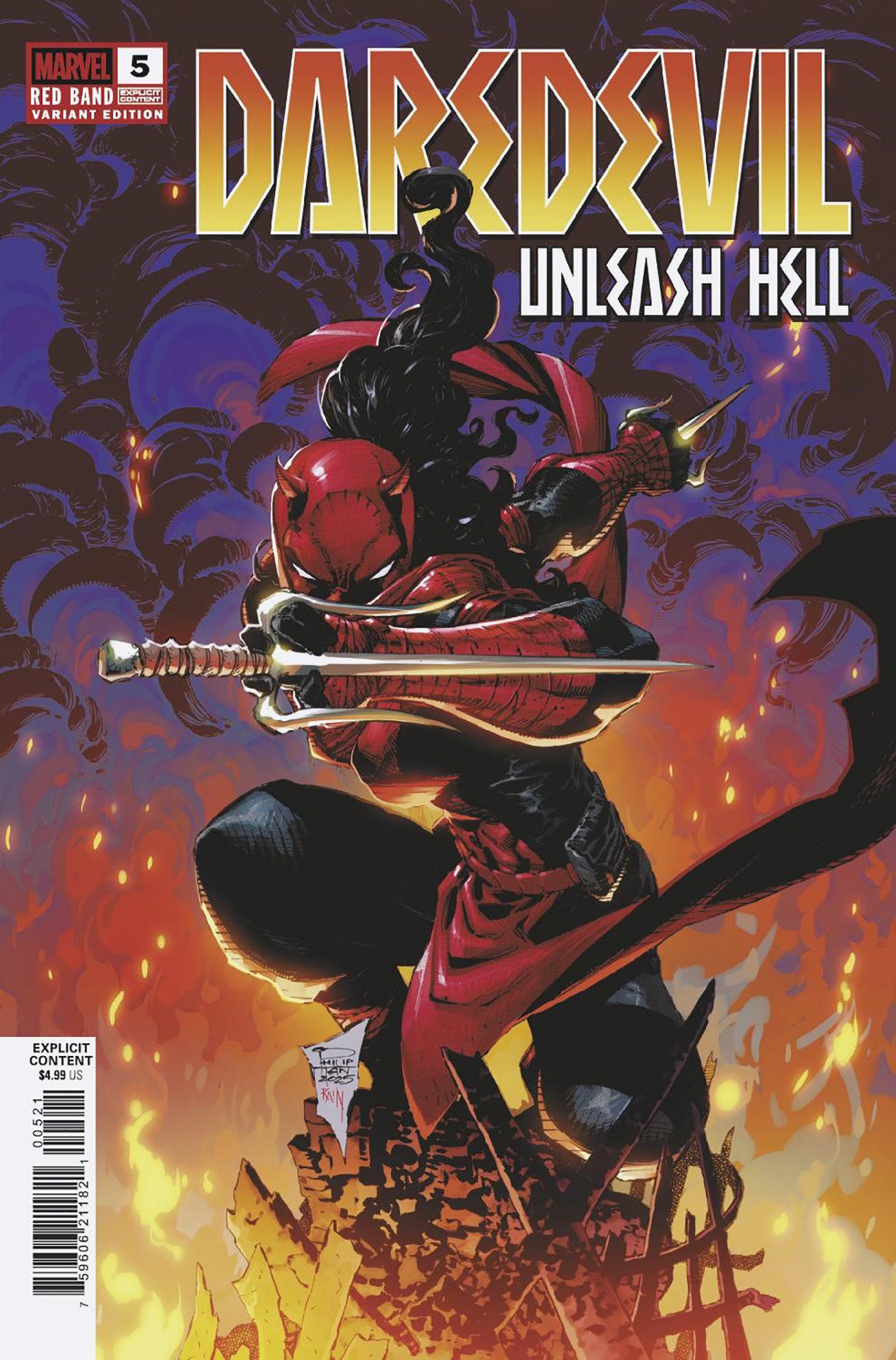 Daredevil: Unleash Hell - Red Band #5 Tan [Polybagged]