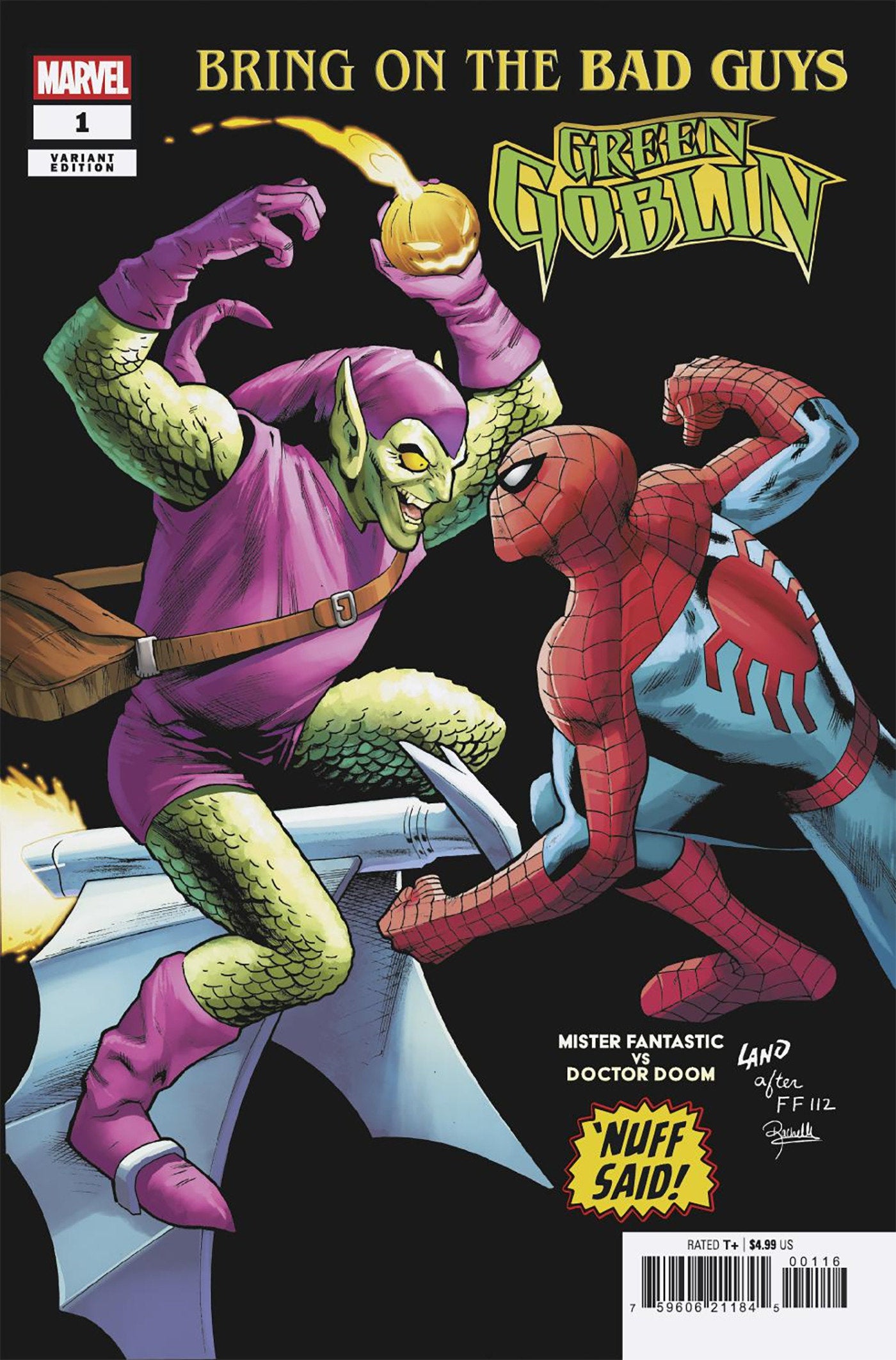Bring On The Bad Guys: Green Goblin #1 Greg Land [1:25]