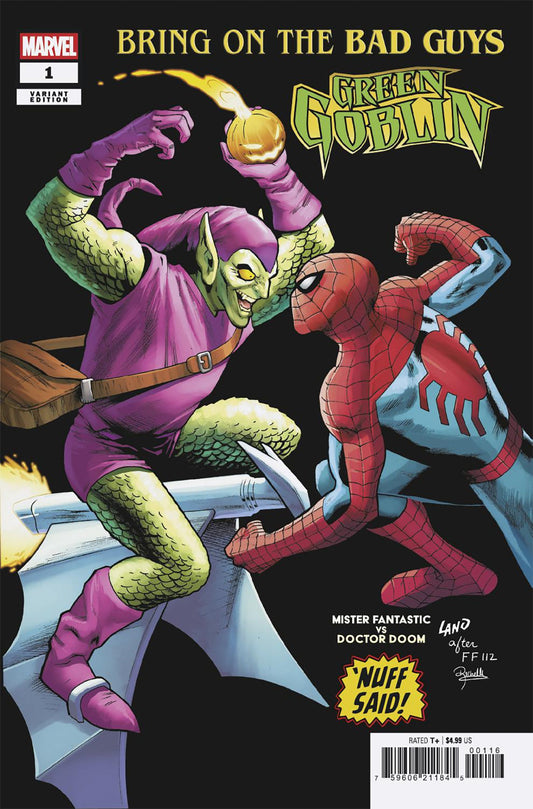 Bring On The Bad Guys: Green Goblin #1 Greg Land [1:25]