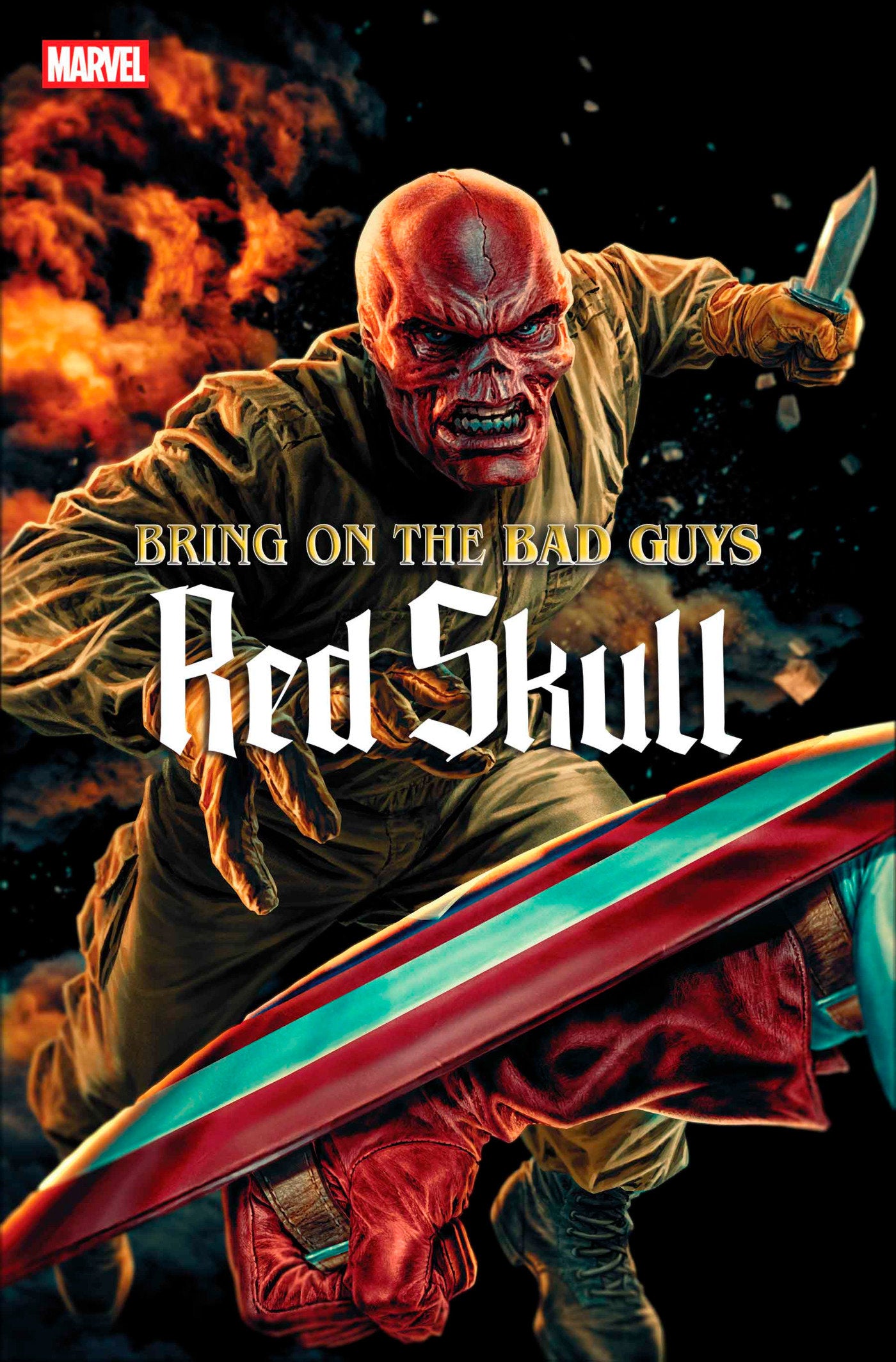 Bring On The Bad Guys: Red Skull #1 Bermejo Main
