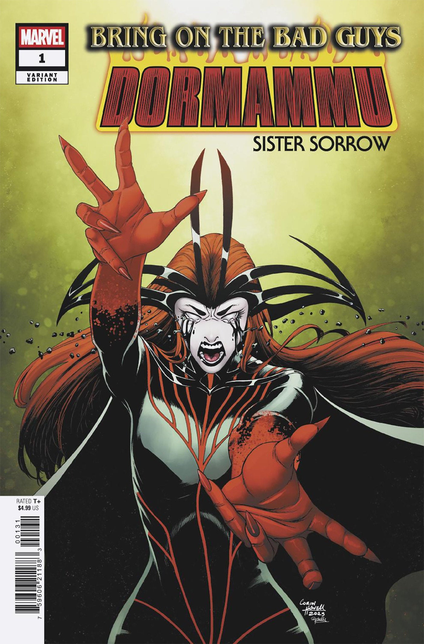 Bring On The Bad Guys: Dormammu #1 Howell Sister Sorrow