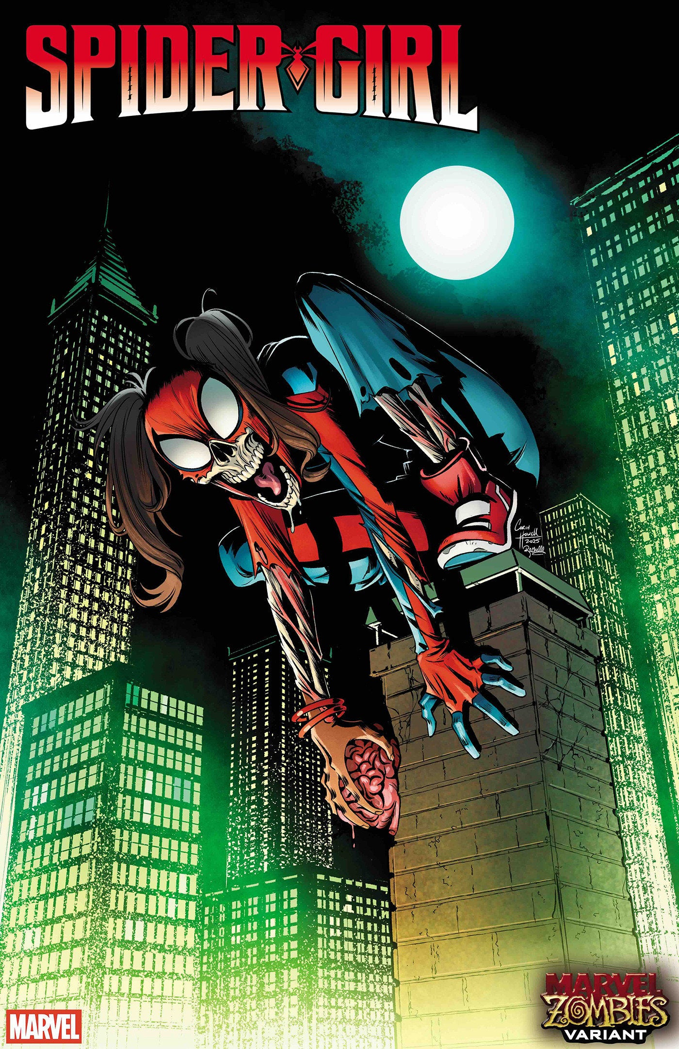 Spider Girl #5 Corin Howell Marvel Zombies