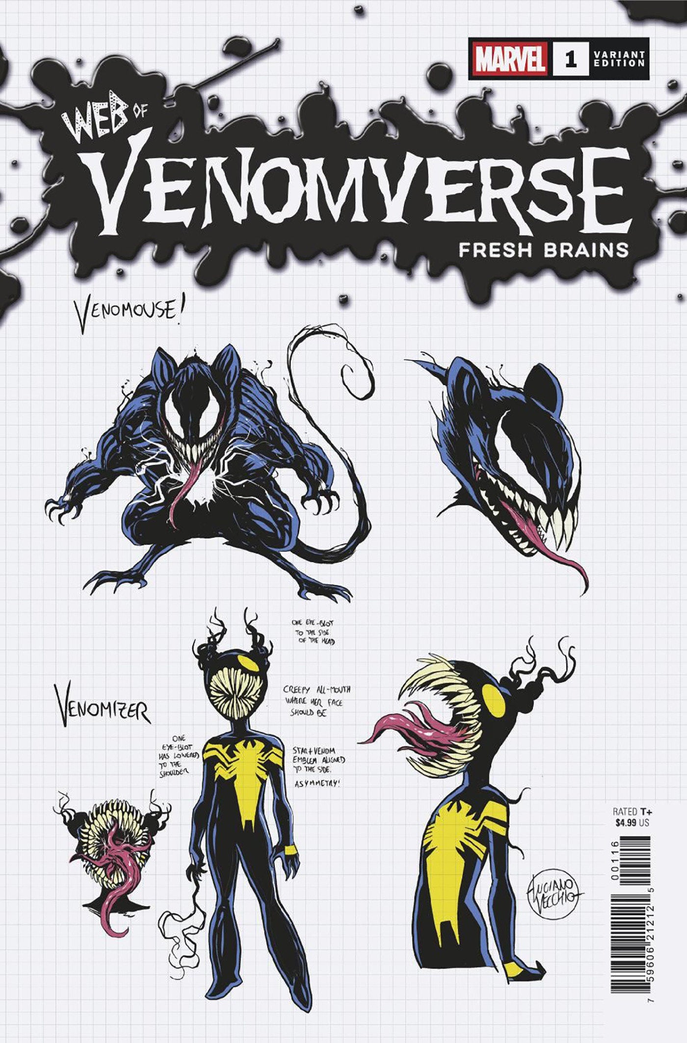 Web Of Venomverse: Fresh Brains #1 [1:10] Luciano Vecchio Design (04/16/25)