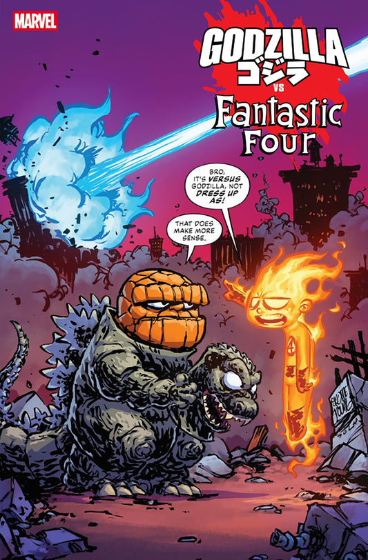 Godzilla vs. Fantastic Four #1 Skottie Young (03/26/25)