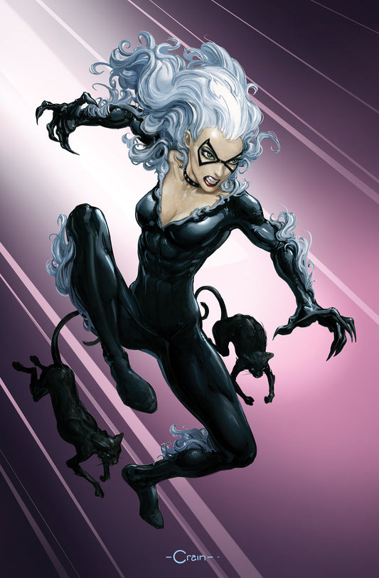 Black Cat #6 [1:50] Clayton Crain Virgin