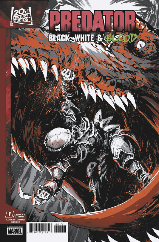 Predator: Black, White & Blood #1 Paolo Villanelli