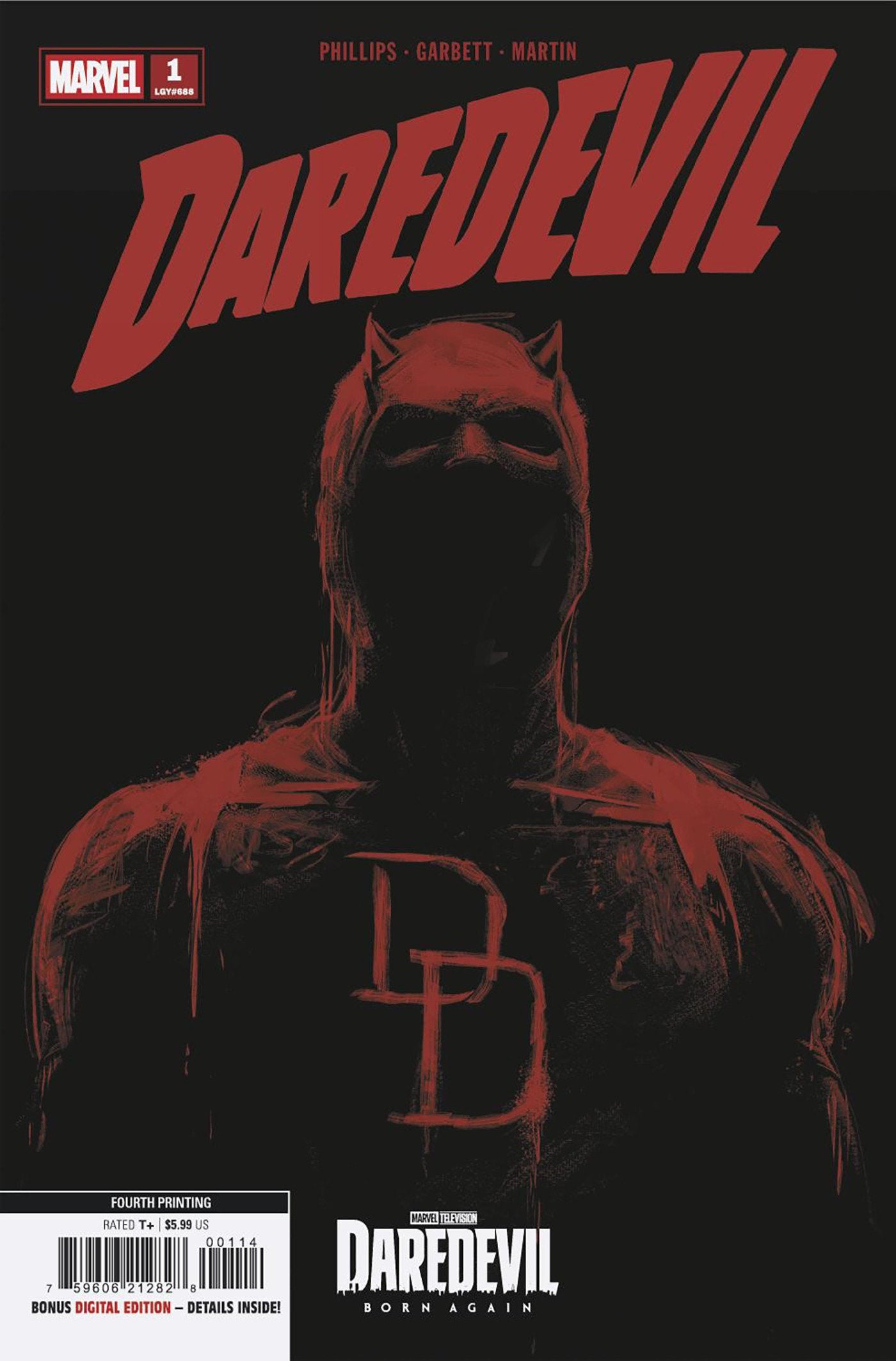Daredevil #1 2 3 Marvel Television 4th 2nd 3rd Print Set