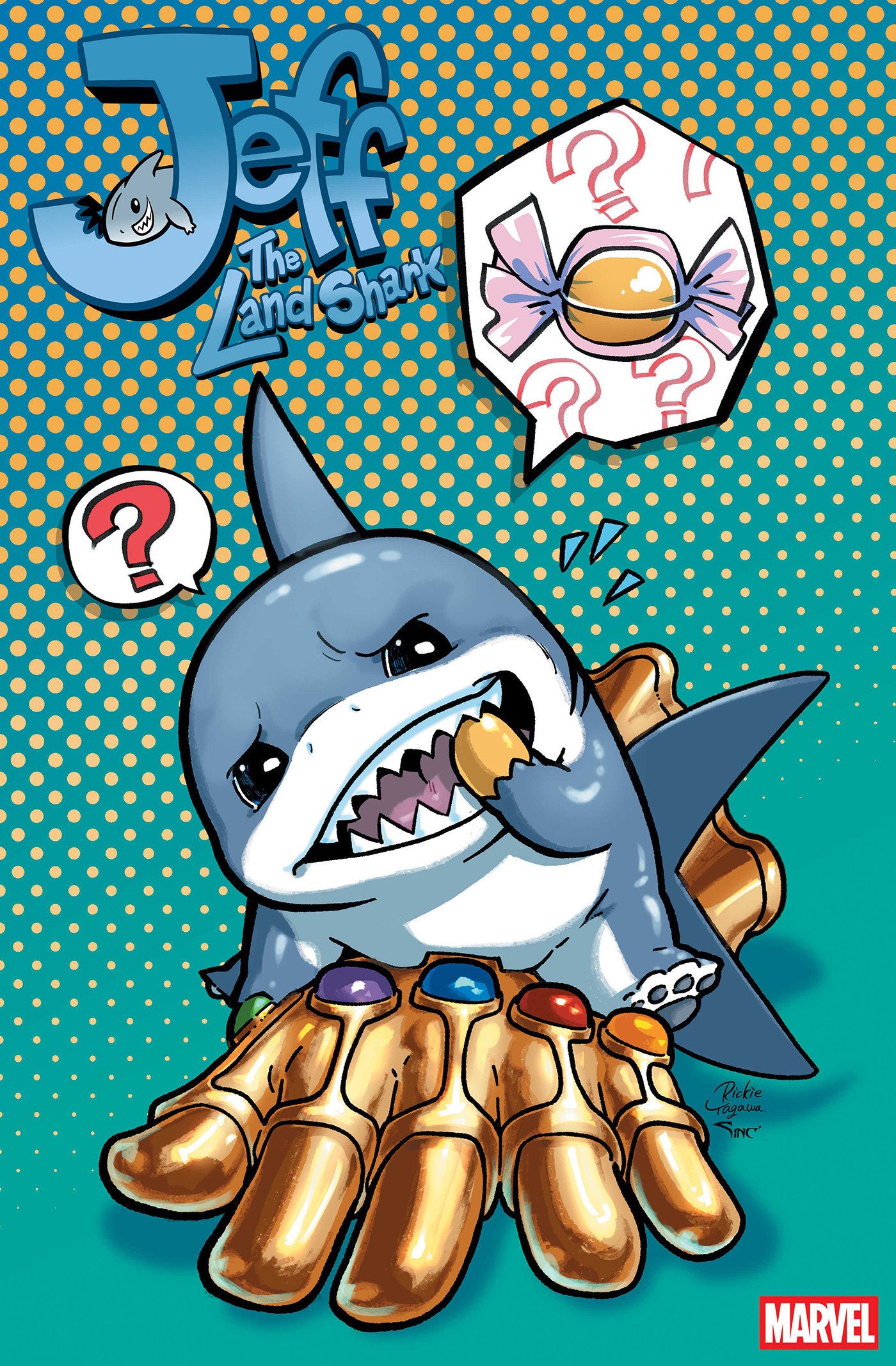 Jeff The Land Shark #1 Rickie Yagawa Foil