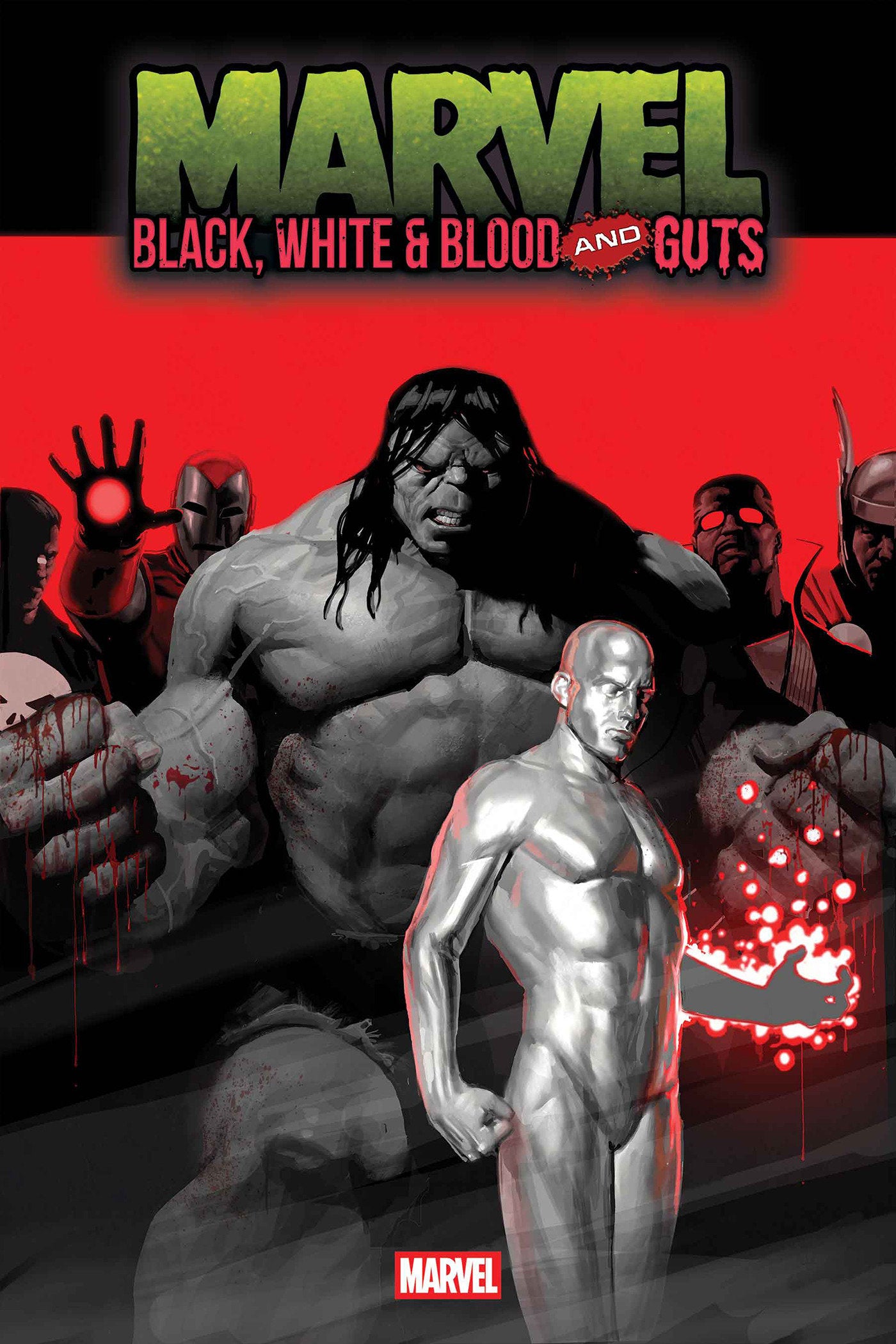 Marvel: Black, White & Blood And Guts #1 E.M. Geist Main