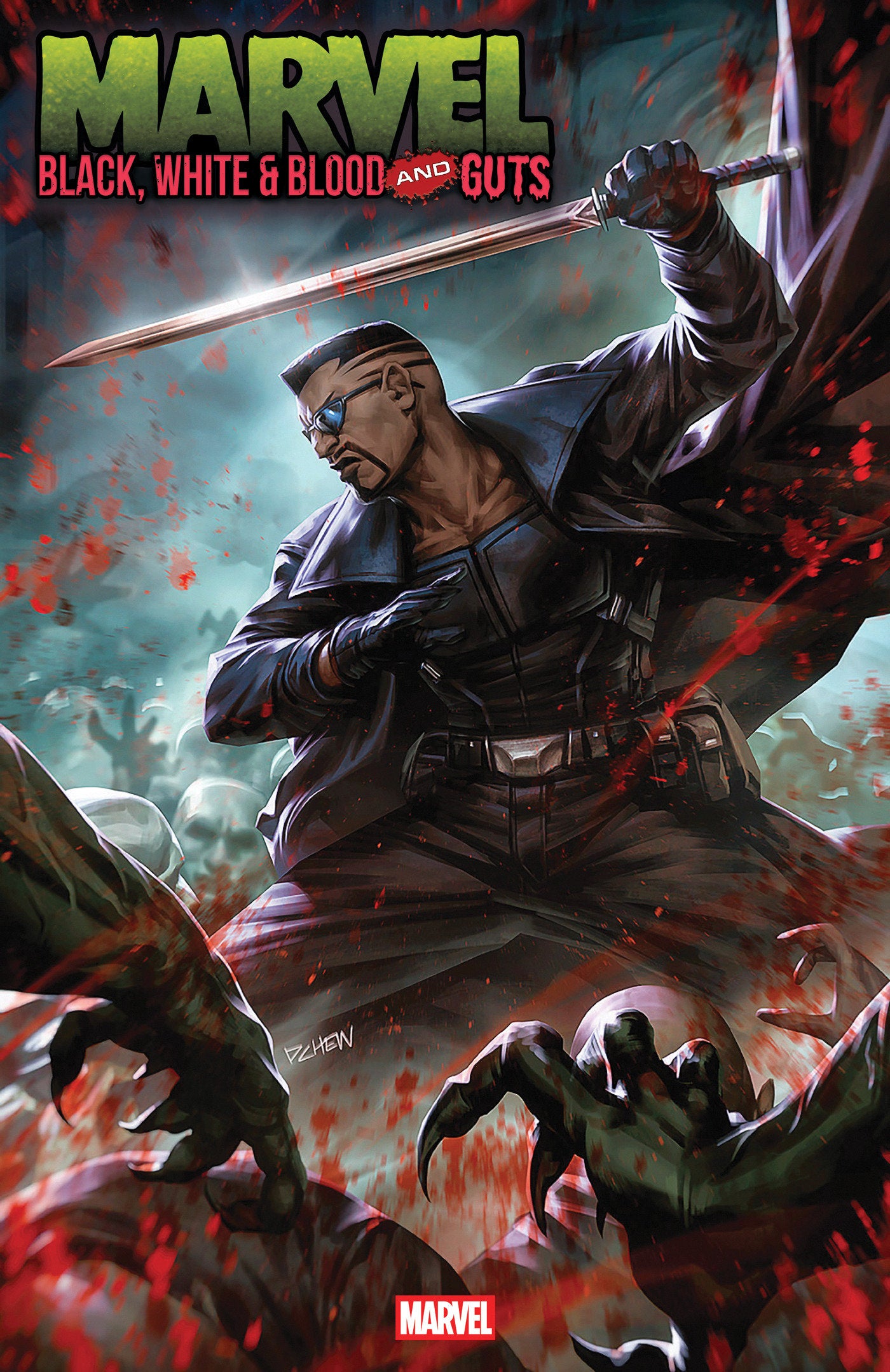 Marvel: Black, White & Blood And Guts #1 Derrick Chew