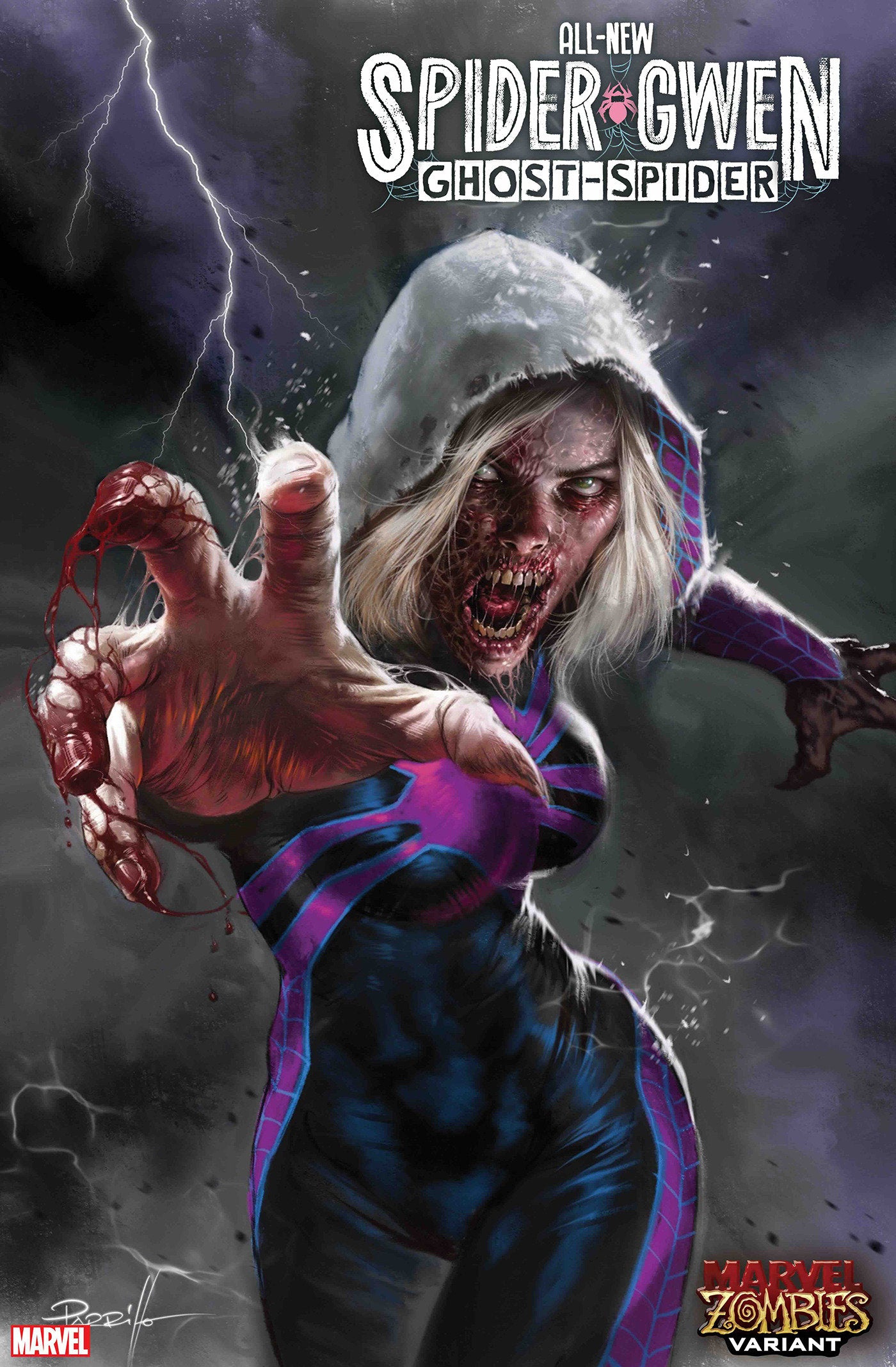 All New Spider Gwen: Ghost Spider #3 Parrillo Marvel Zombies (10/29/25)