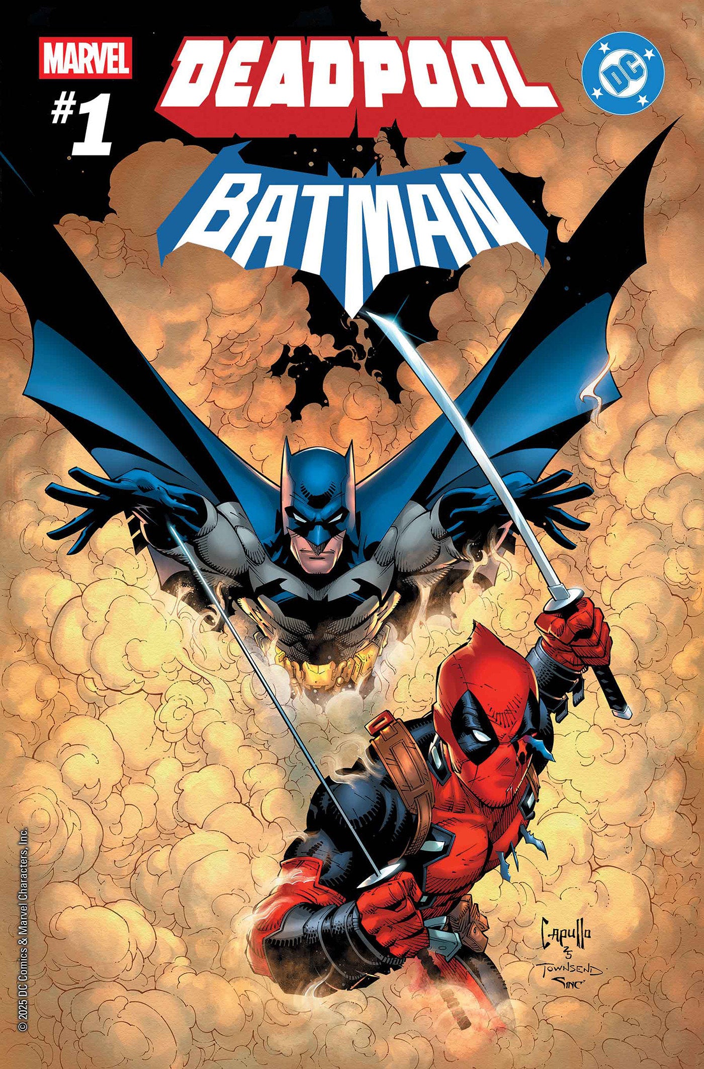 Marvel/DC: Deadpool/Batman #1 Main Cover (09/17/25)