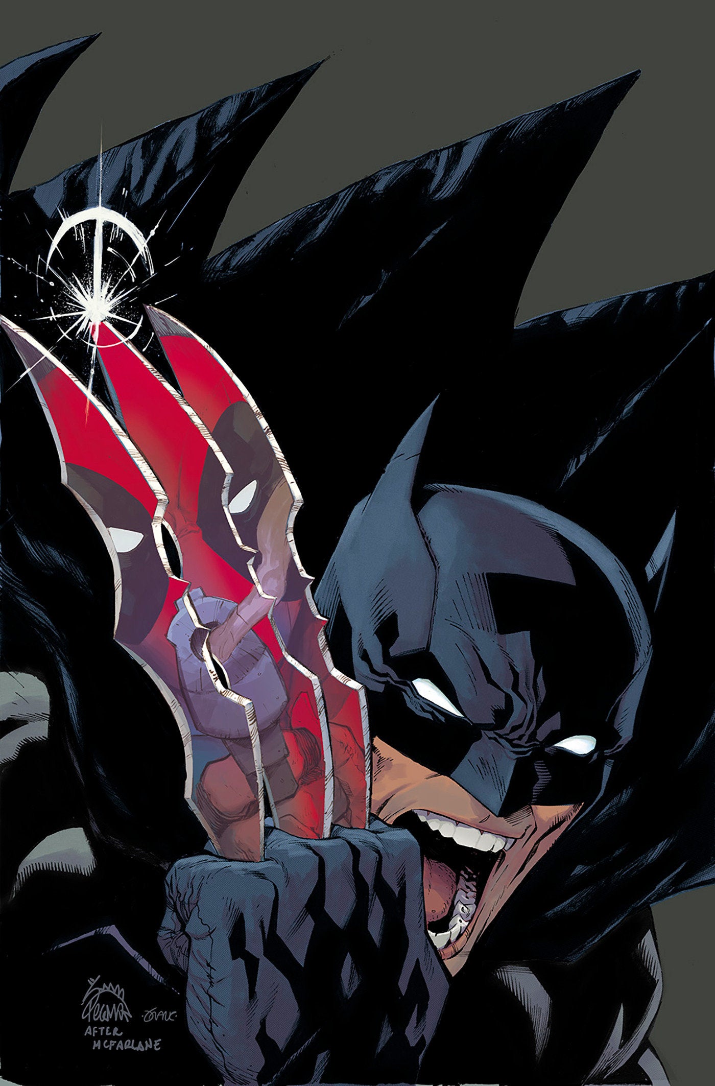 Marvel/DC: Deadpool/Batman #1 Ryan Stegman [1:25] Virgin 4th Print (PRESALE 02/18/26)