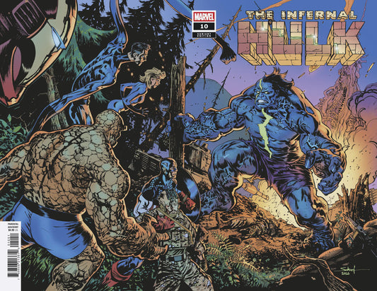 Infernal Hulk #10 Jonas Scharf Wraparound Battle