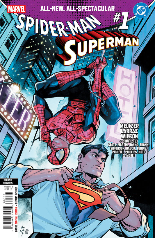 Marvel/DC: Spider-Man/Superman #1 Martin Coccolo 2nd Print