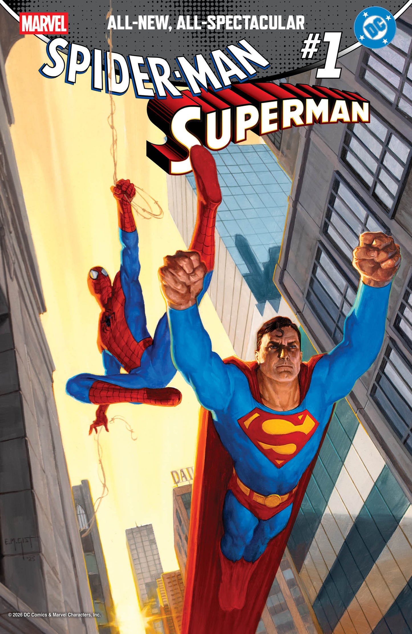Marvel/DC: Spider-Man/Superman #1 E.M. Gist [1:25]