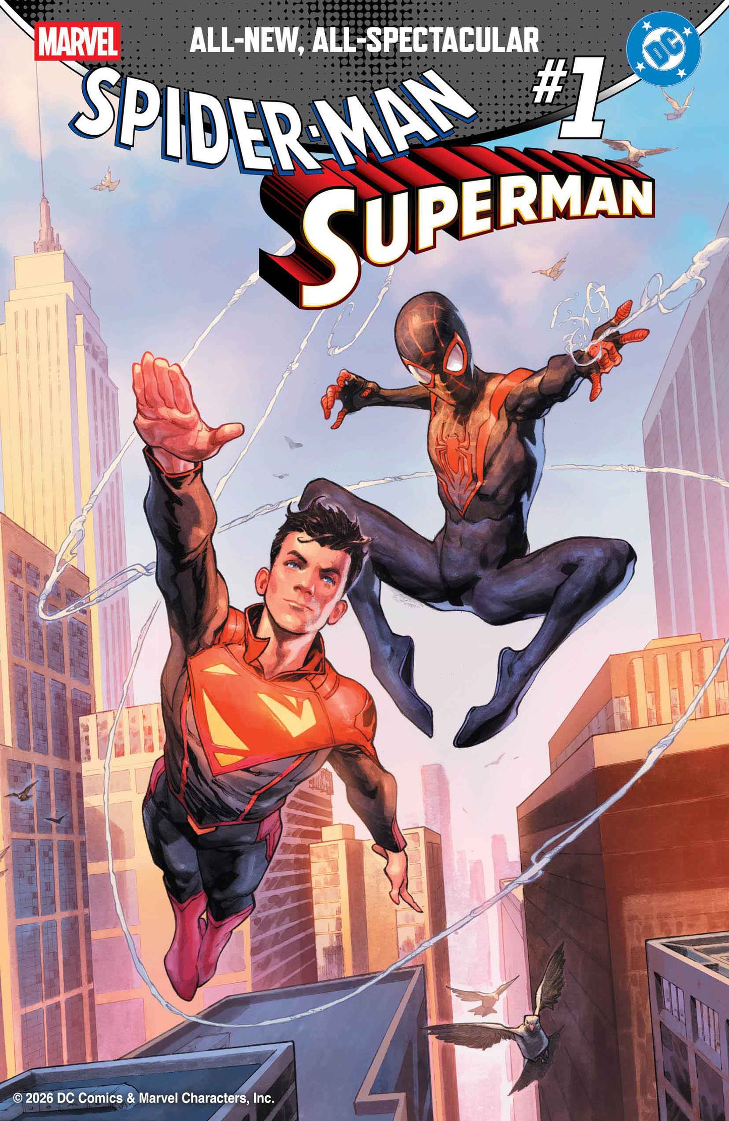 Marvel/DC: Spider-Man/Superman #1 Jerome Opena [1:50]