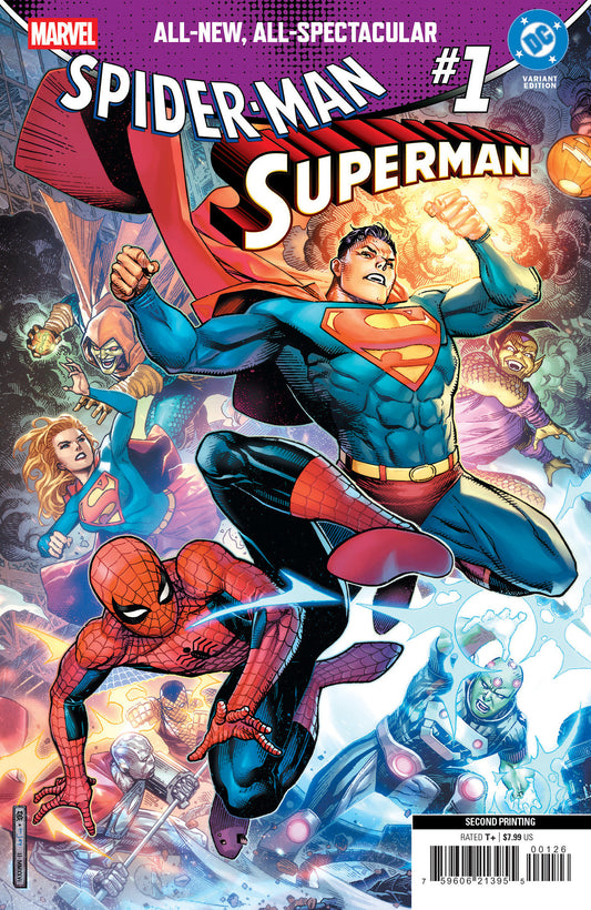 Marvel/DC: Spider-Man/Superman #1 Jim Cheung 2nd Print